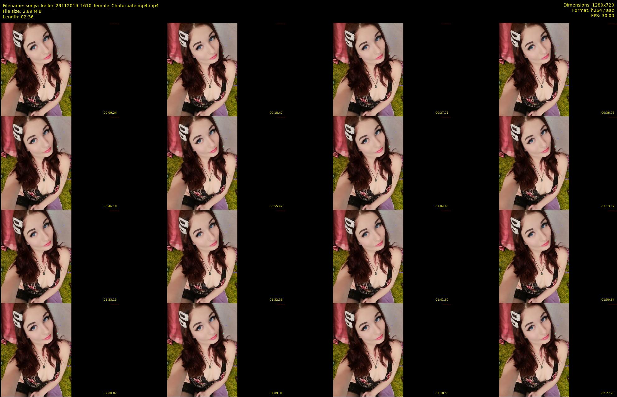 sonya_keller — 3 minute Chaturbate female cam show recording, 720p, Nov 29, 2019