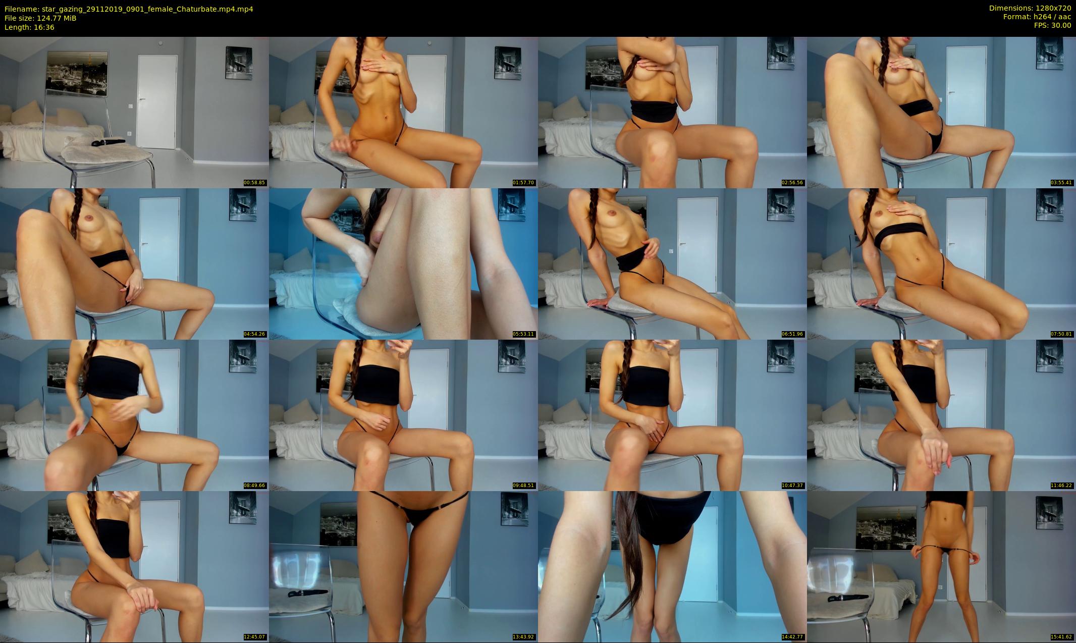 star_gazing — 17 minute Chaturbate female cam show recording, 720p, Nov 29, 2019