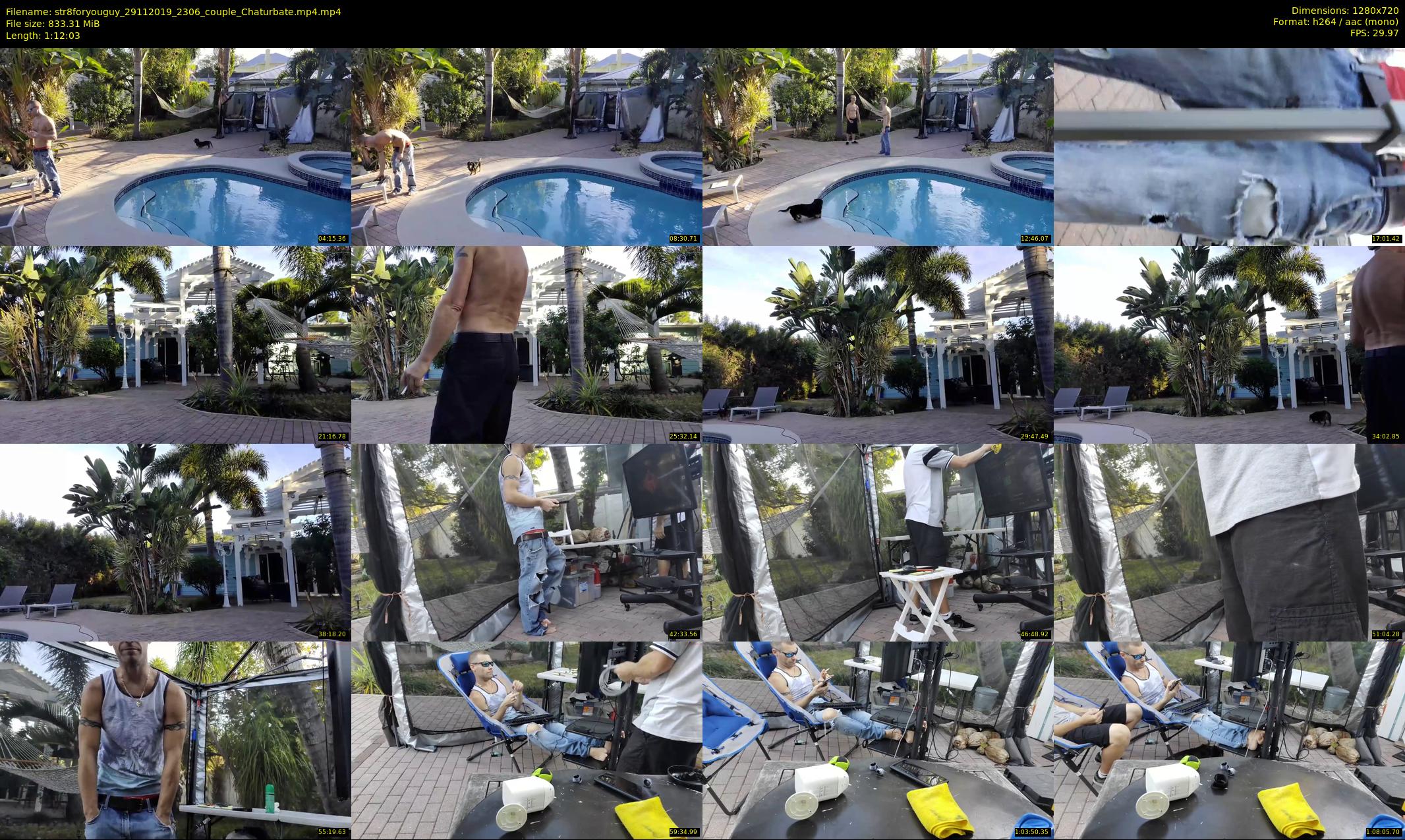 str8foryouguy — 73 minute Chaturbate male cam show recording, 720p, Nov 29, 2019