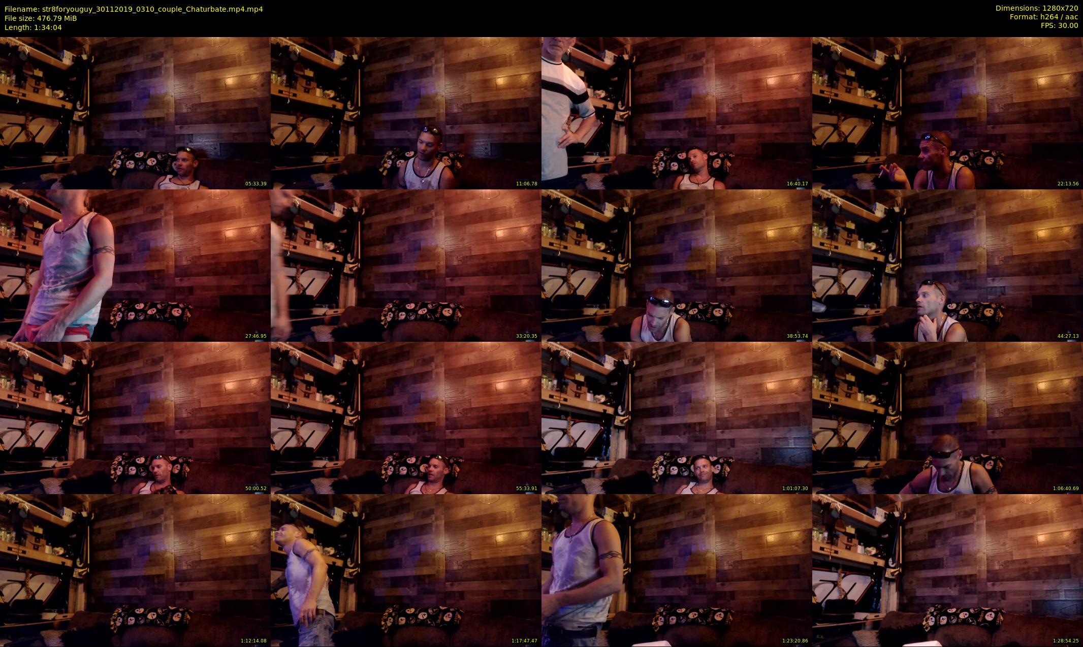 str8foryouguy — 95 minute Chaturbate male cam show recording, 720p, Nov 30, 2019