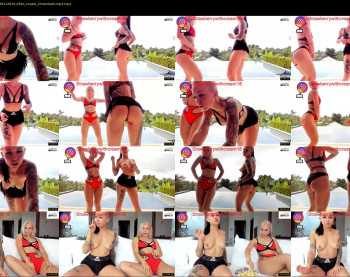 strawberrywithcream18 — 94 minute Chaturbate couple cam show recording, 720p, Nov 29, 2019