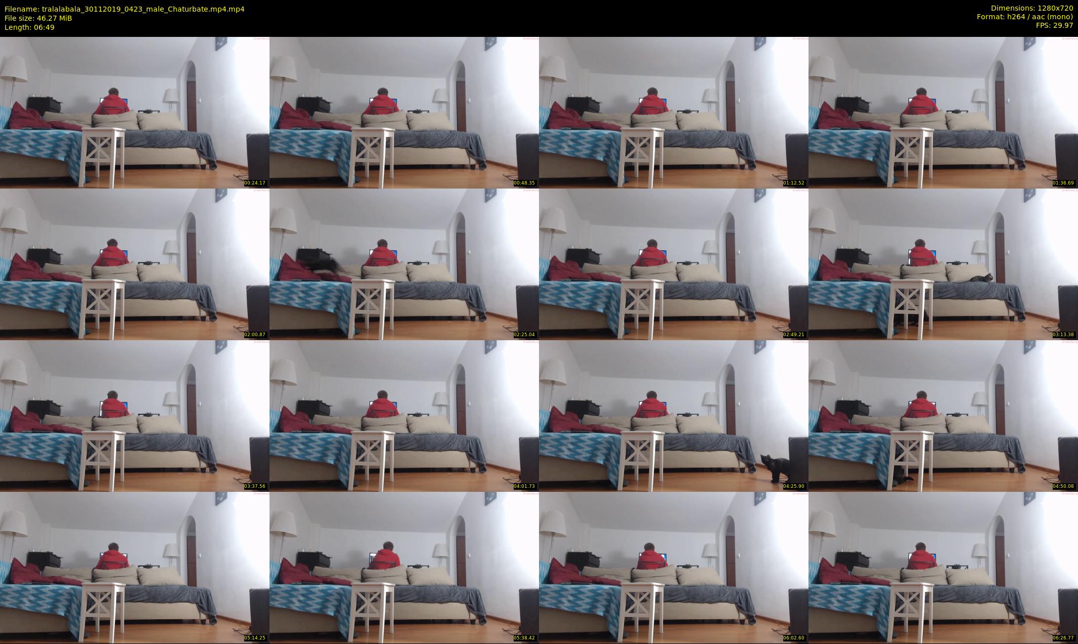 tralalabala — 7 minute Chaturbate male cam show recording, 720p, Nov 30, 2019