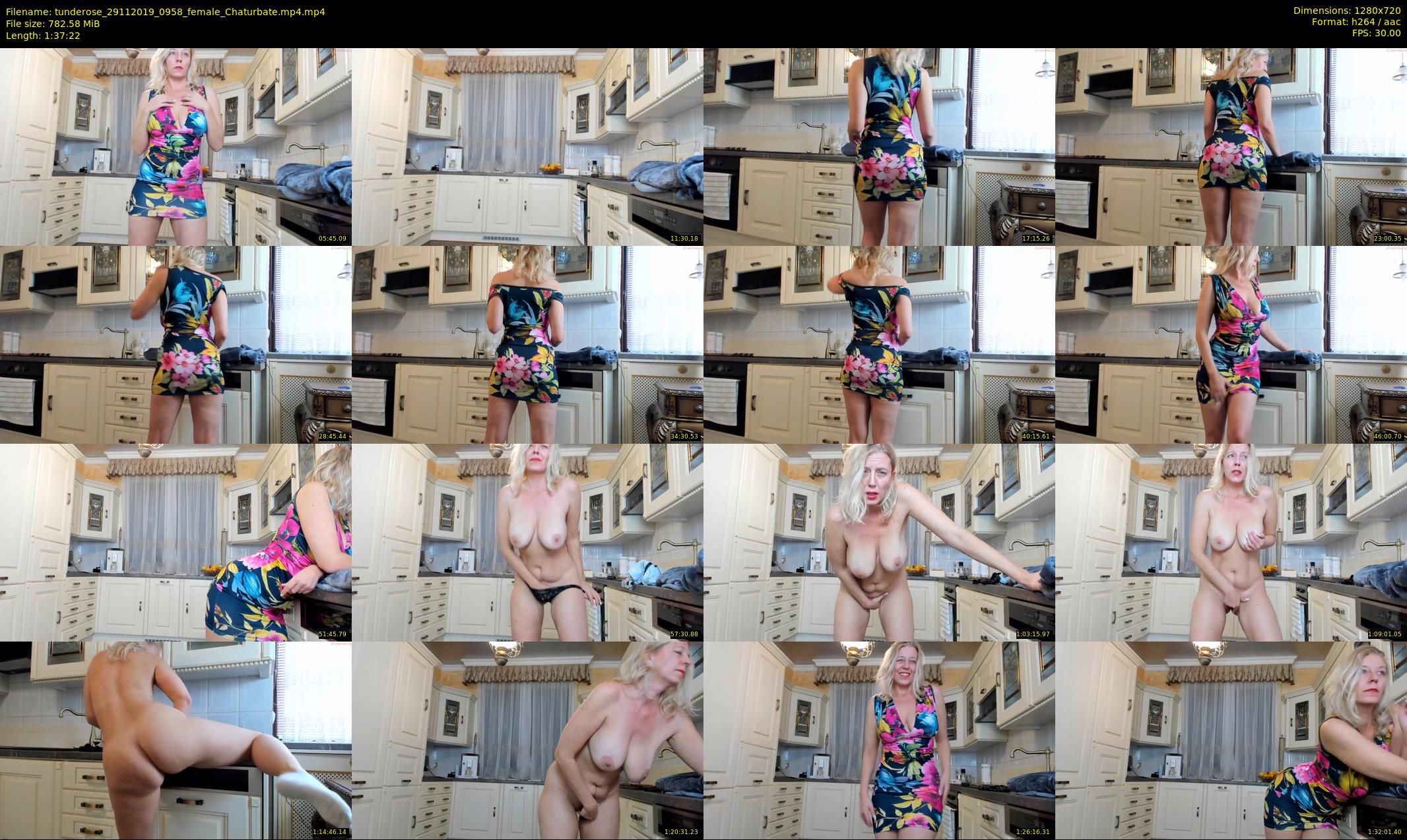 tunderose — 98 minute Chaturbate female cam show recording, 720p, Nov 29, 2019
