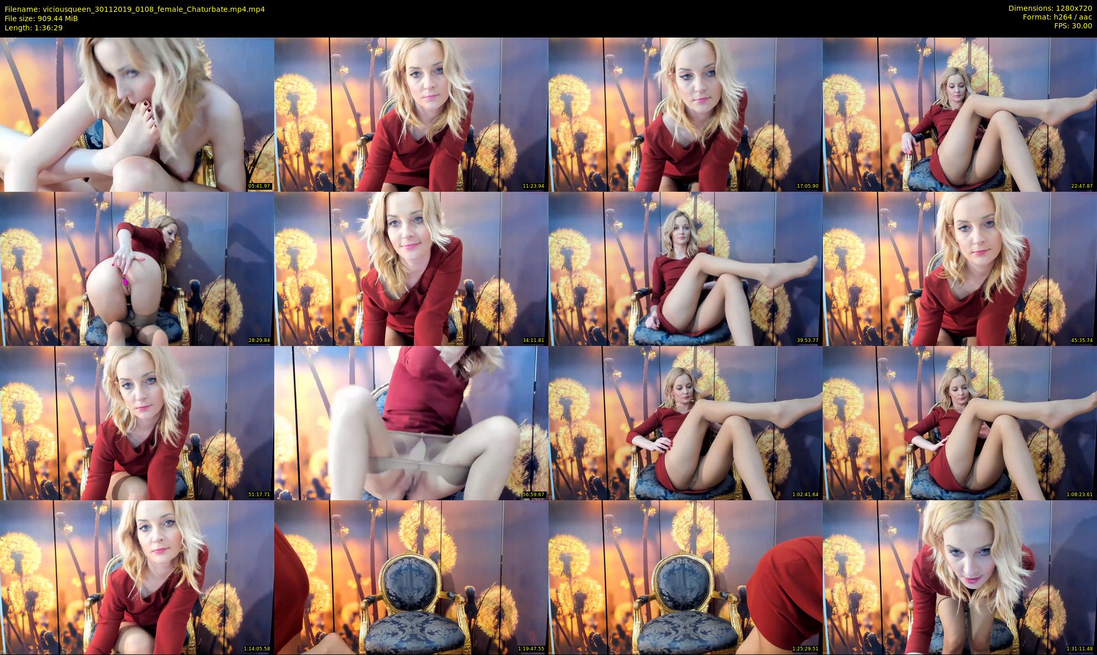 viciousqueen — 97 minute Chaturbate female cam show recording, 720p, Nov 30, 2019