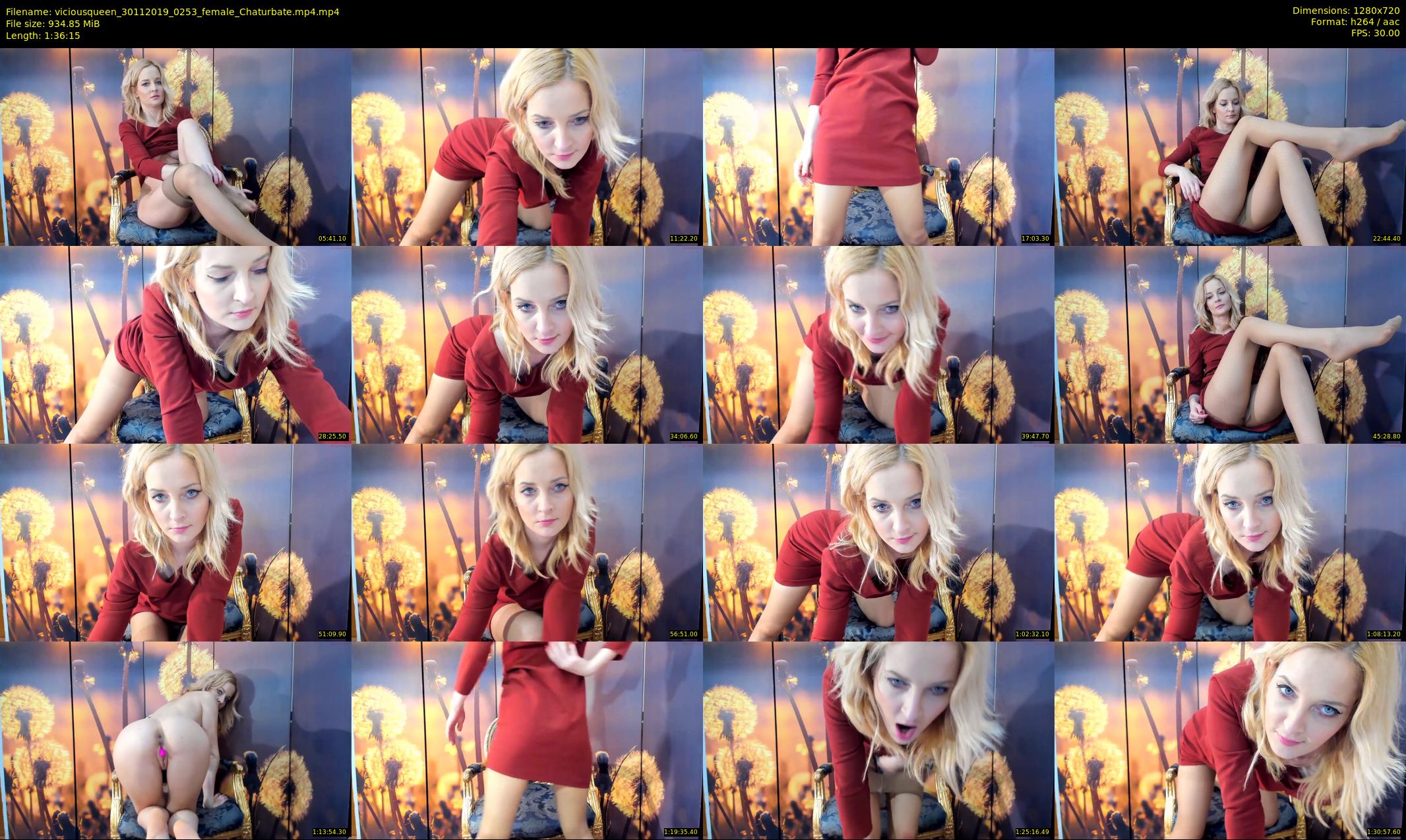 viciousqueen — 97 minute Chaturbate female cam show recording, 720p, Nov 30, 2019