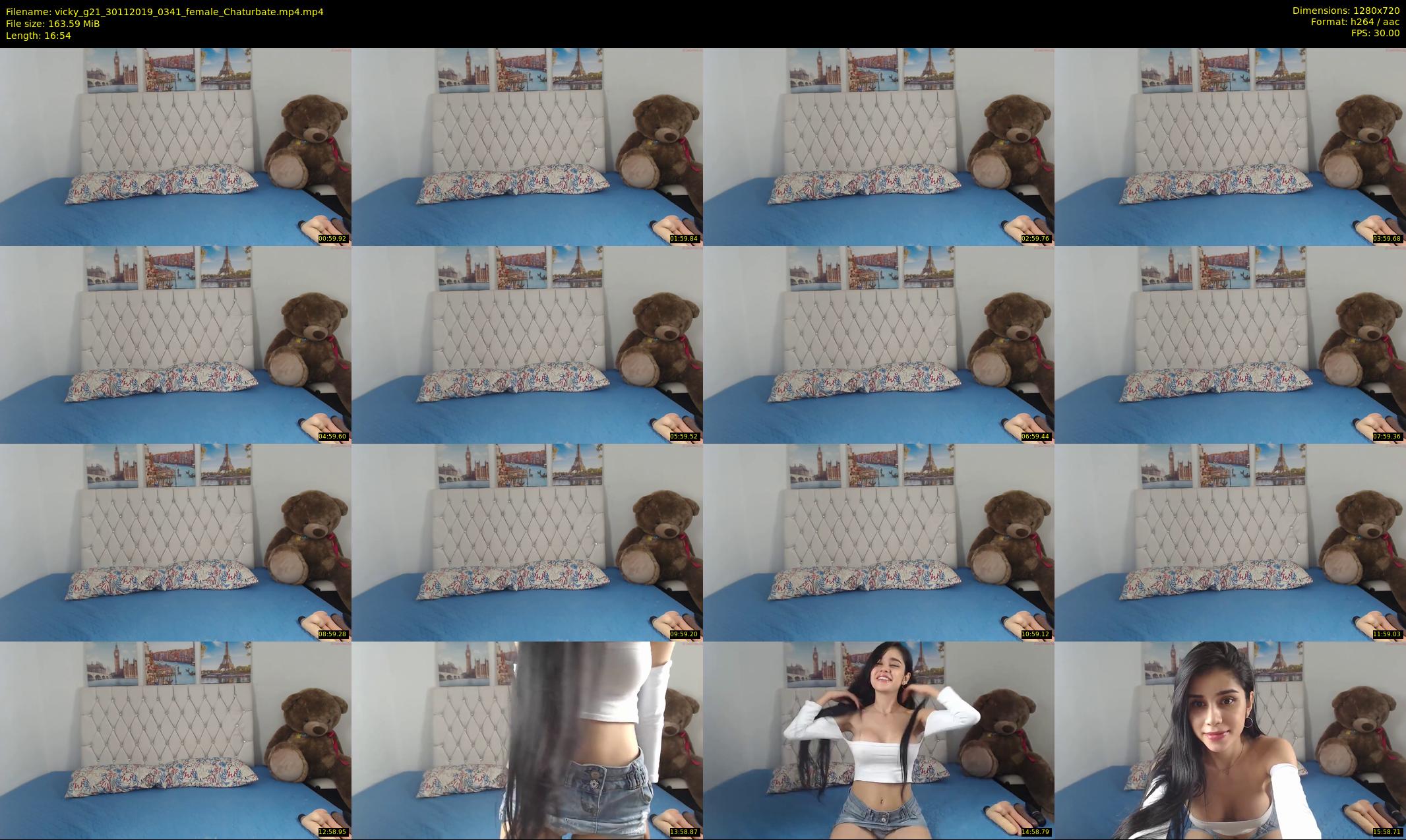 vicky_g21 — 17 minute Chaturbate female cam show recording, 720p, Nov 30, 2019