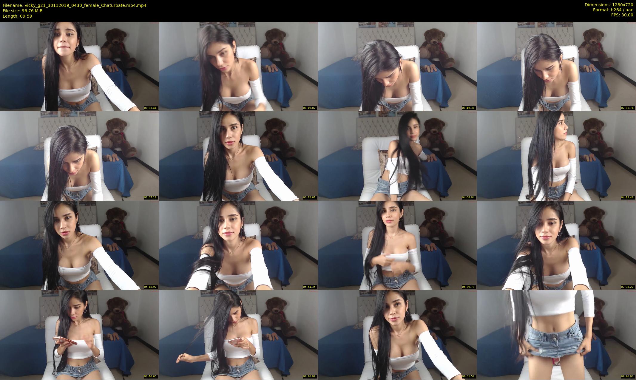 vicky_g21 — 10 minute Chaturbate female cam show recording, 720p, Nov 30, 2019