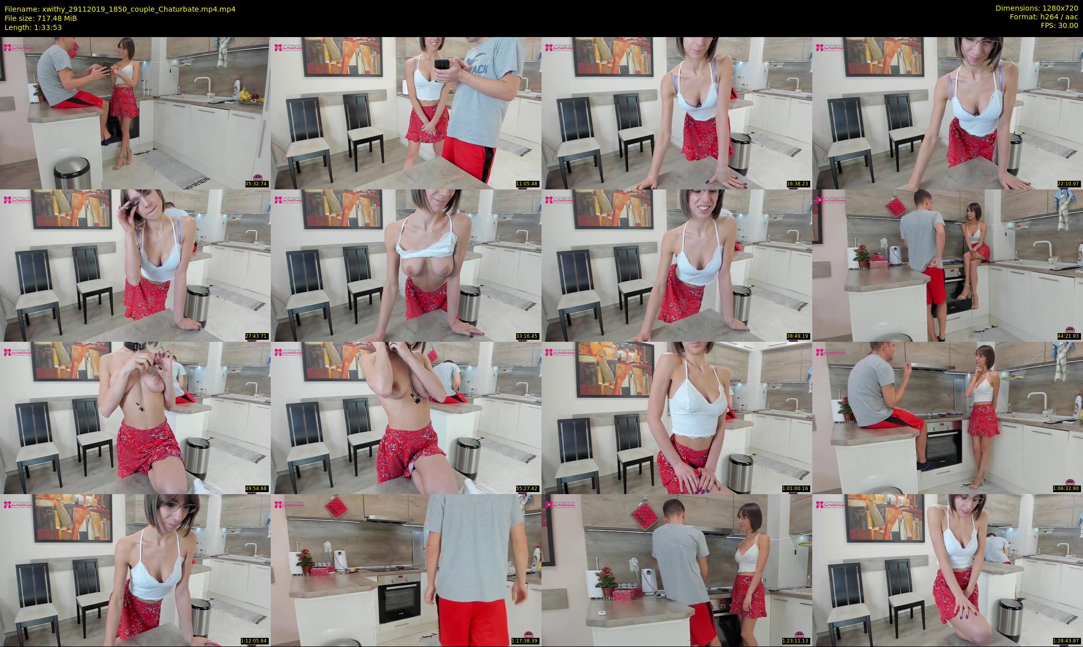 xwithy — 94 minute Chaturbate female cam show recording, 720p, Nov 29, 2019