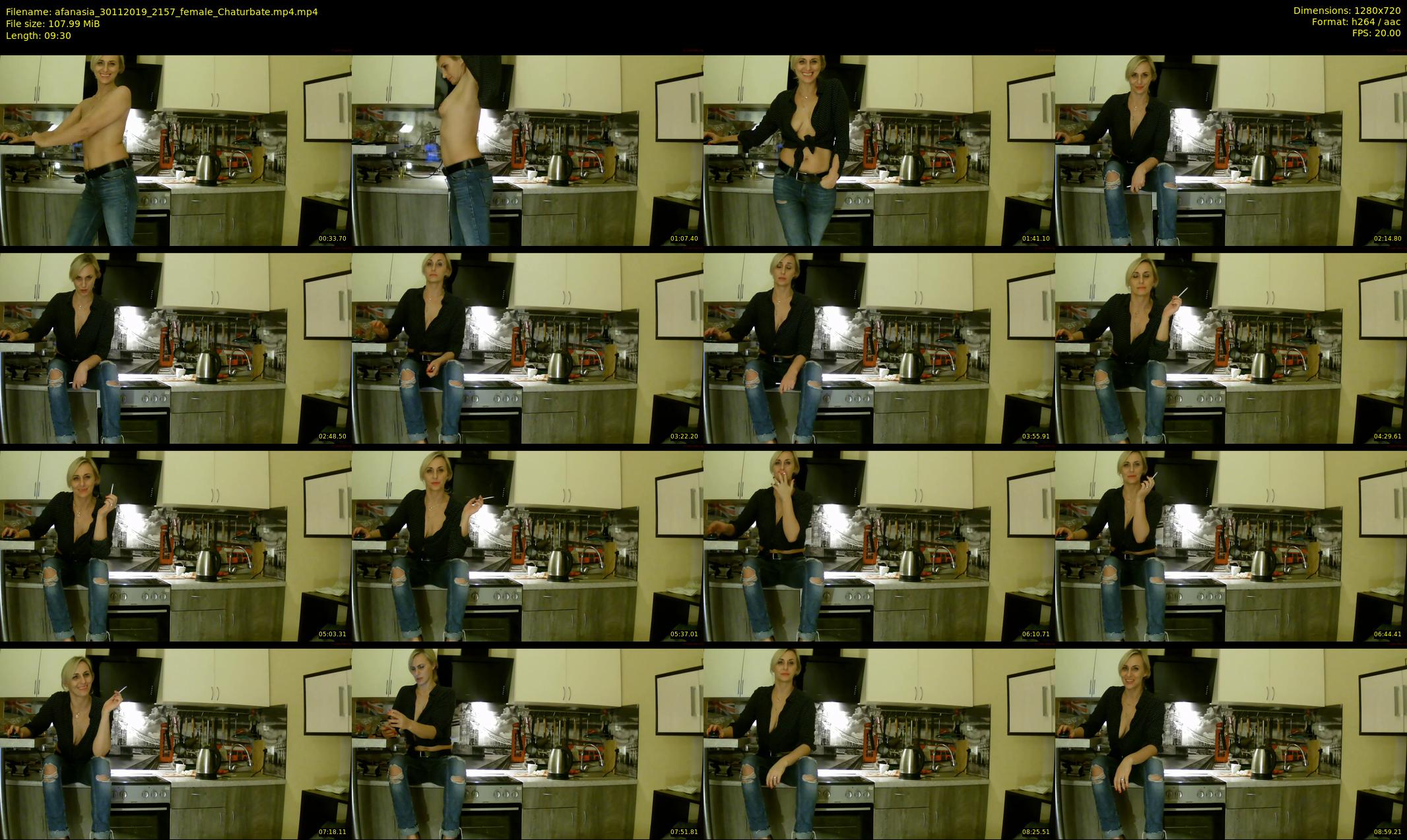 afanasia — 10 minute Chaturbate female cam show recording, 720p, Nov 30, 2019