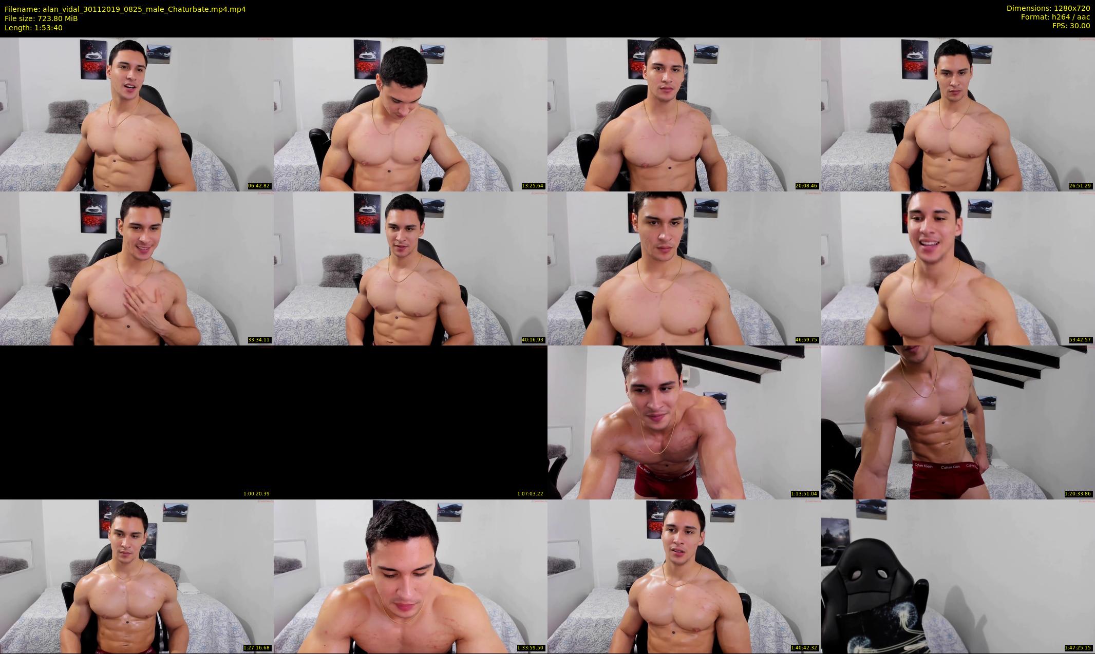 alan_vidal — 114 minute Chaturbate male cam show recording, 720p, Nov 30, 2019