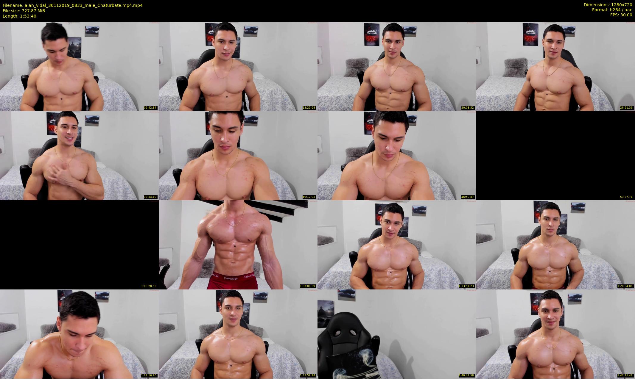 alan_vidal — 114 minute Chaturbate male cam show recording, 720p, Nov 30, 2019