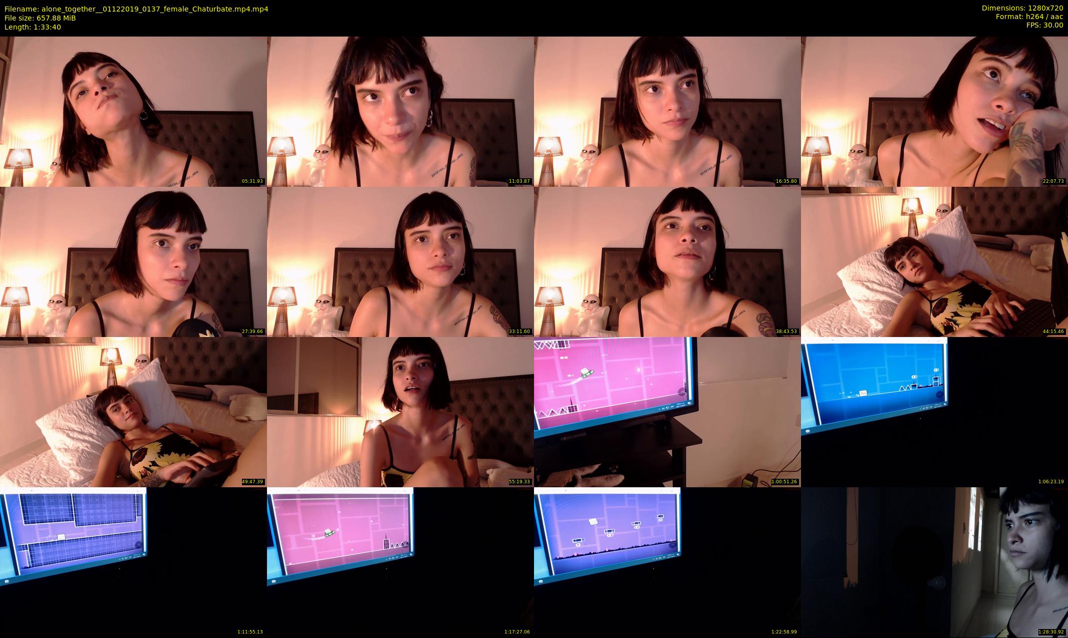 alone_together_ — 94 minute Chaturbate female cam show recording, 720p, Dec 1, 2019