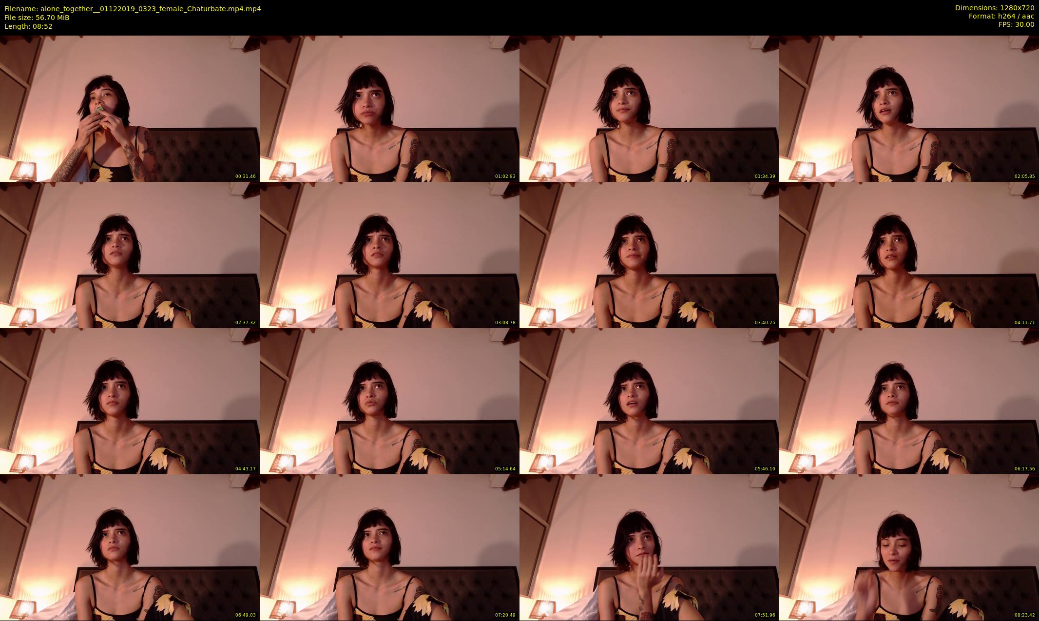 alone_together_ — 9 minute Chaturbate female cam show recording, 720p, Dec 1, 2019