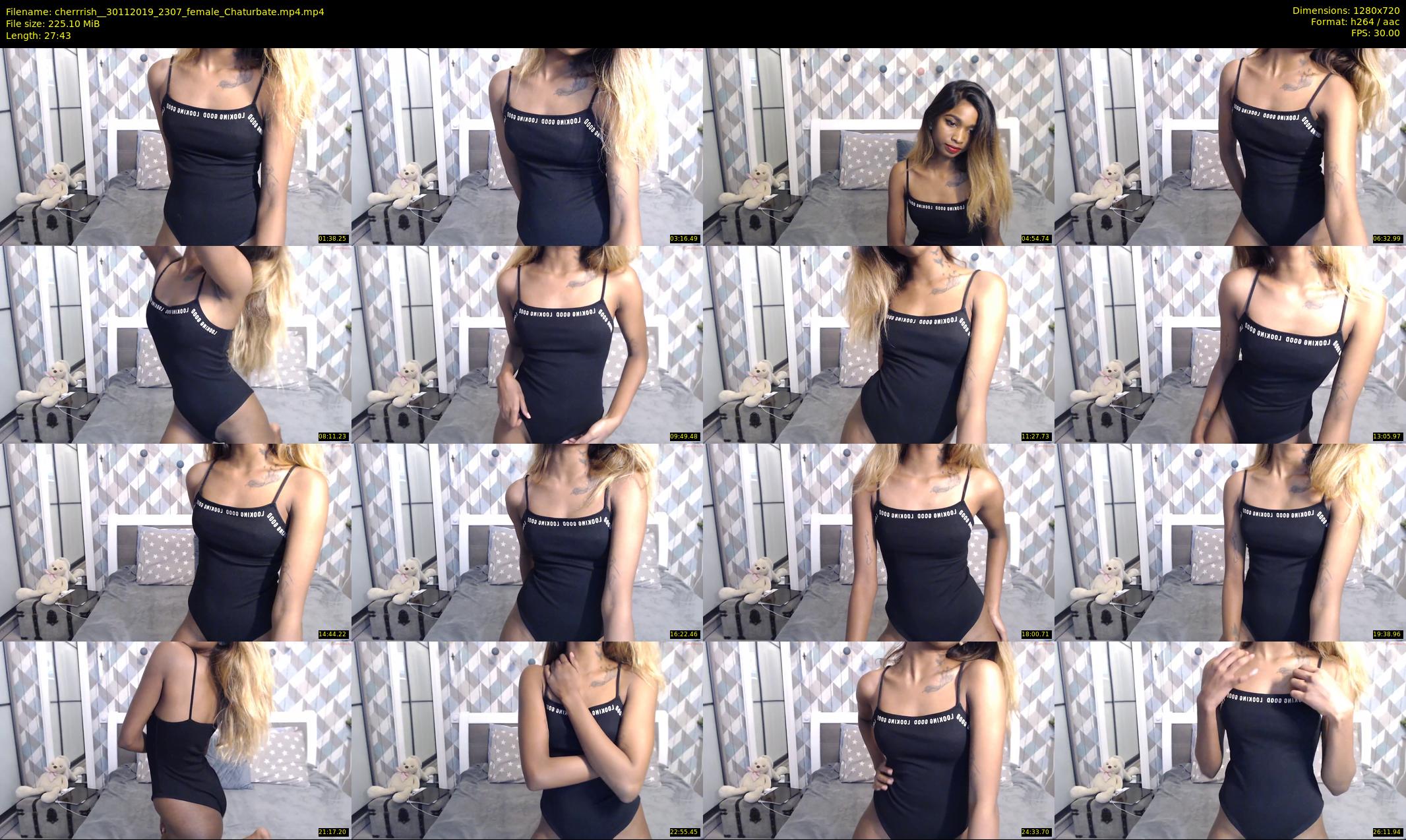 cherrrish_ — 28 minute Chaturbate female cam show recording, 720p, Nov 30, 2019