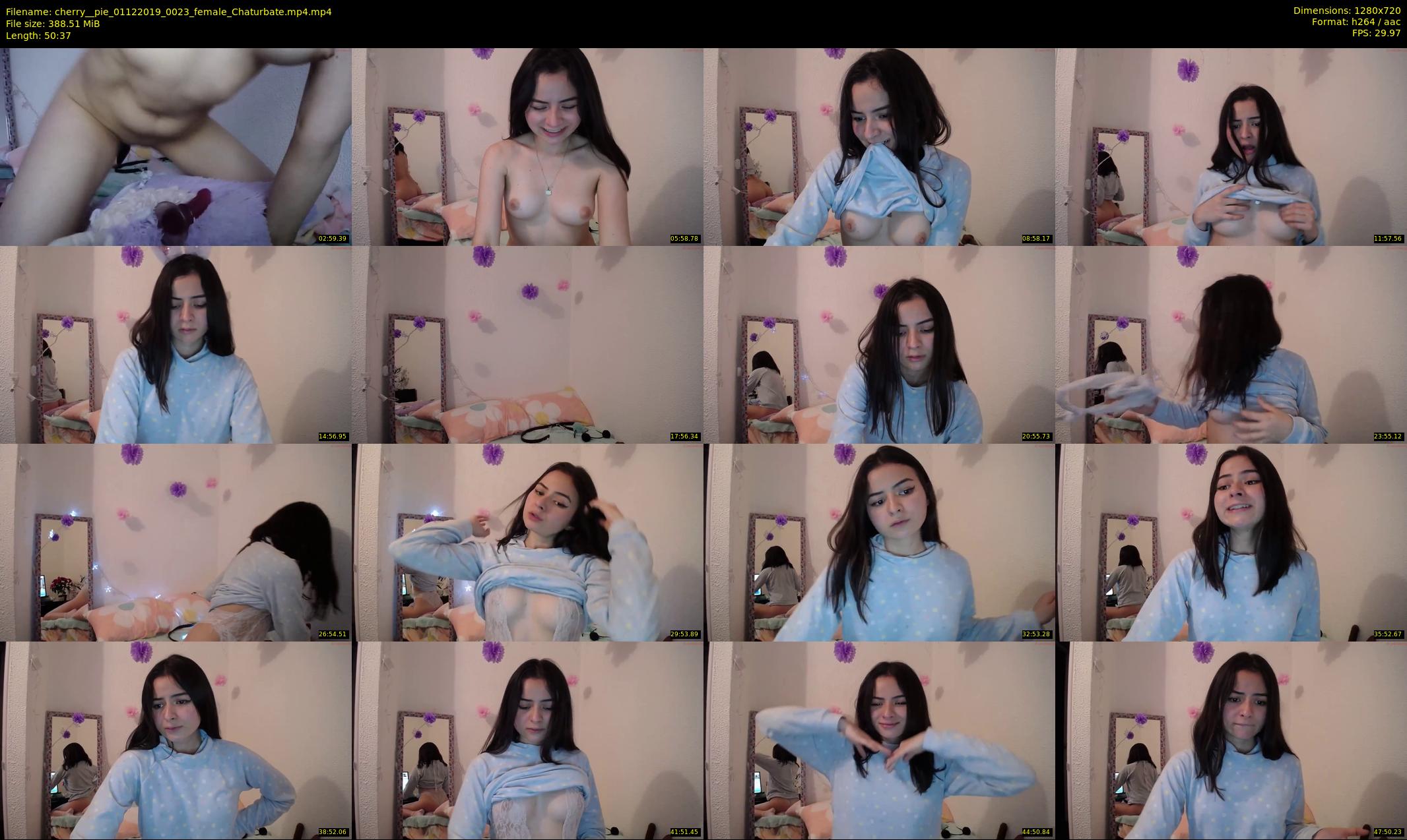 cherry__pie — 51 minute Chaturbate female cam show recording, 720p, Dec 1, 2019