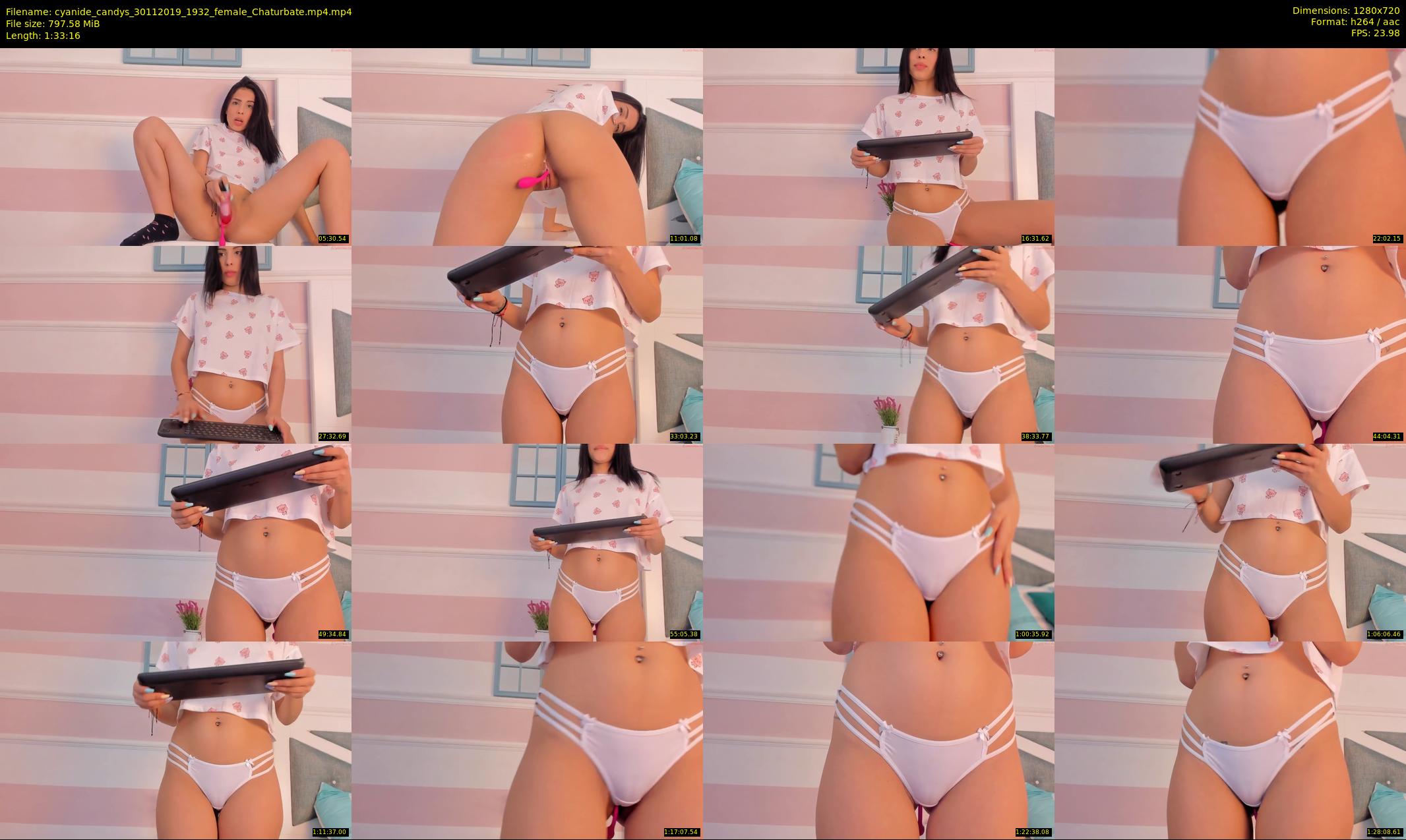 cyanide_candys — 94 minute Chaturbate female cam show recording, 720p, Nov 30, 2019