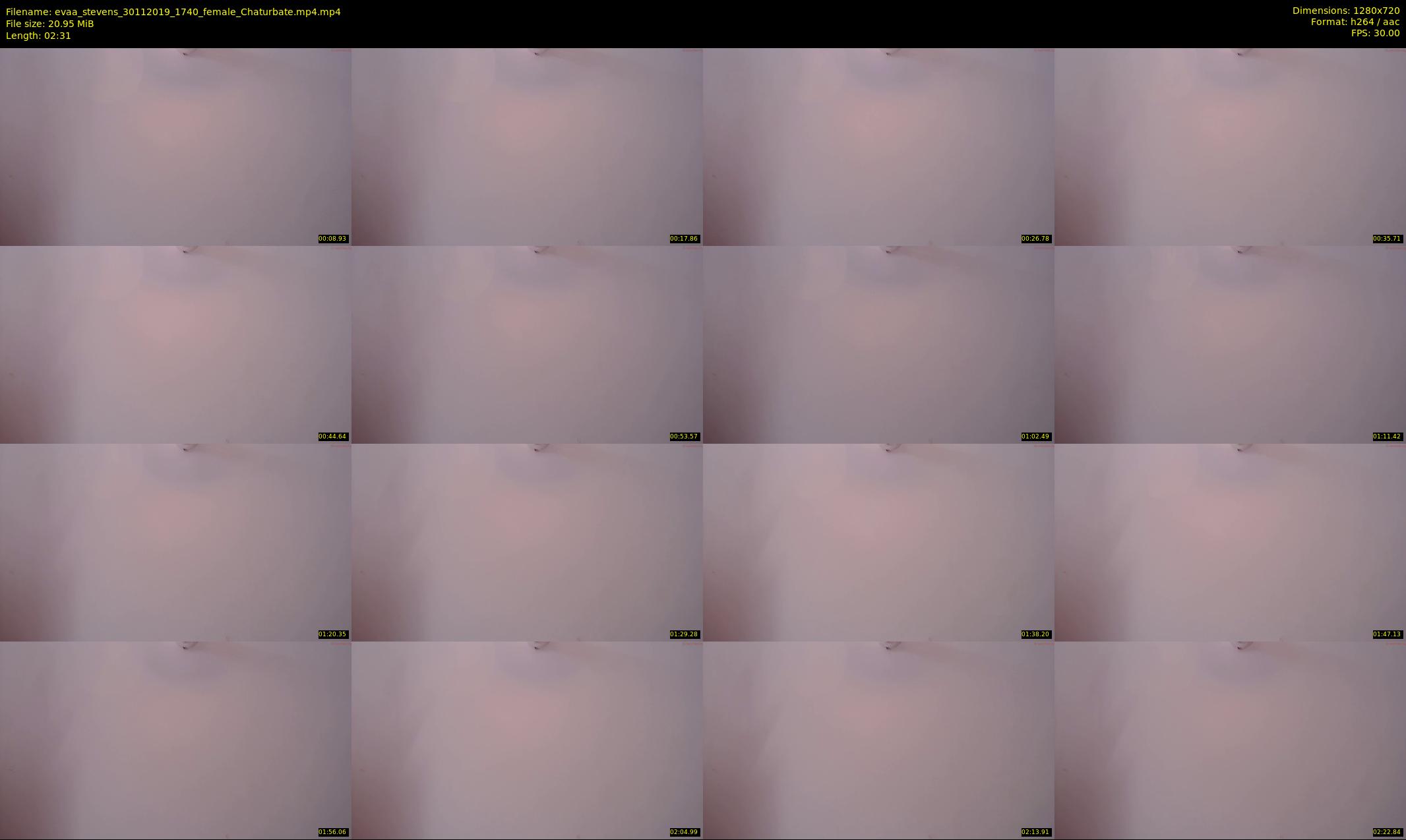 evaa_stevens — 3 minute Chaturbate female cam show recording, 720p, Nov 30, 2019