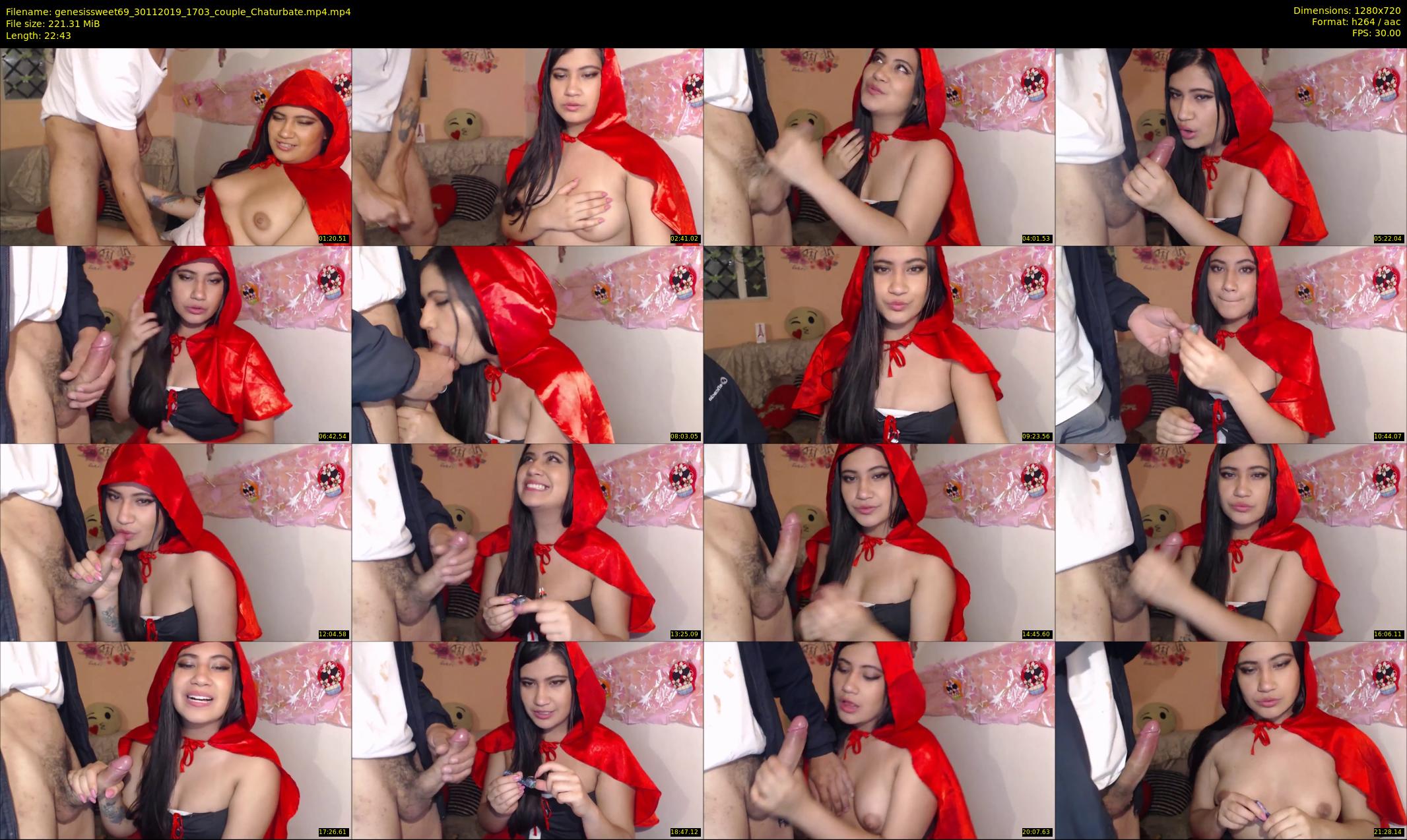 genesissweet69 — 23 minute Chaturbate couple cam show recording, 720p, Nov 30, 2019