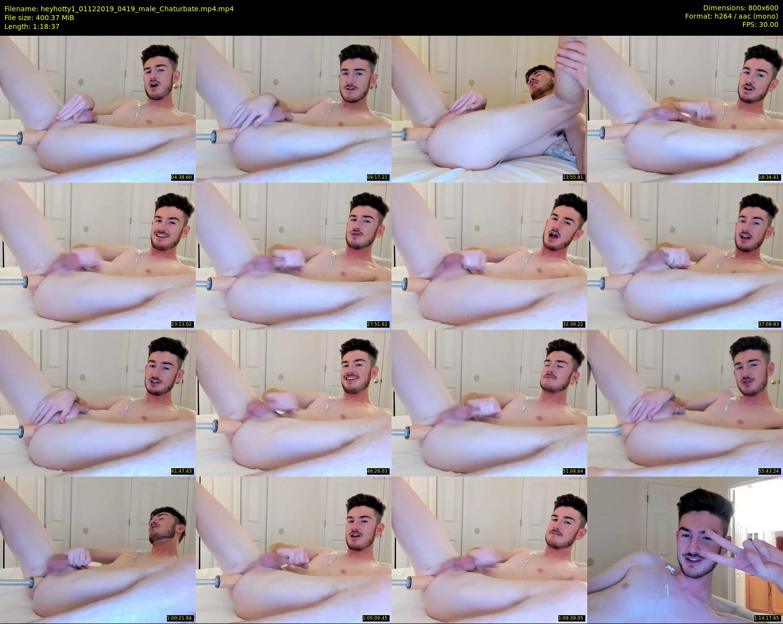 heyhotty1 — 79 minute Chaturbate male cam show recording, 480p, Dec 1, 2019
