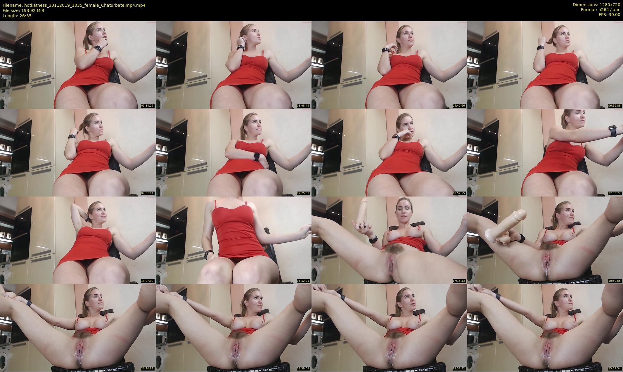 hotkatness — 27 minute Chaturbate female cam show recording, 720p, Nov 30, 2019