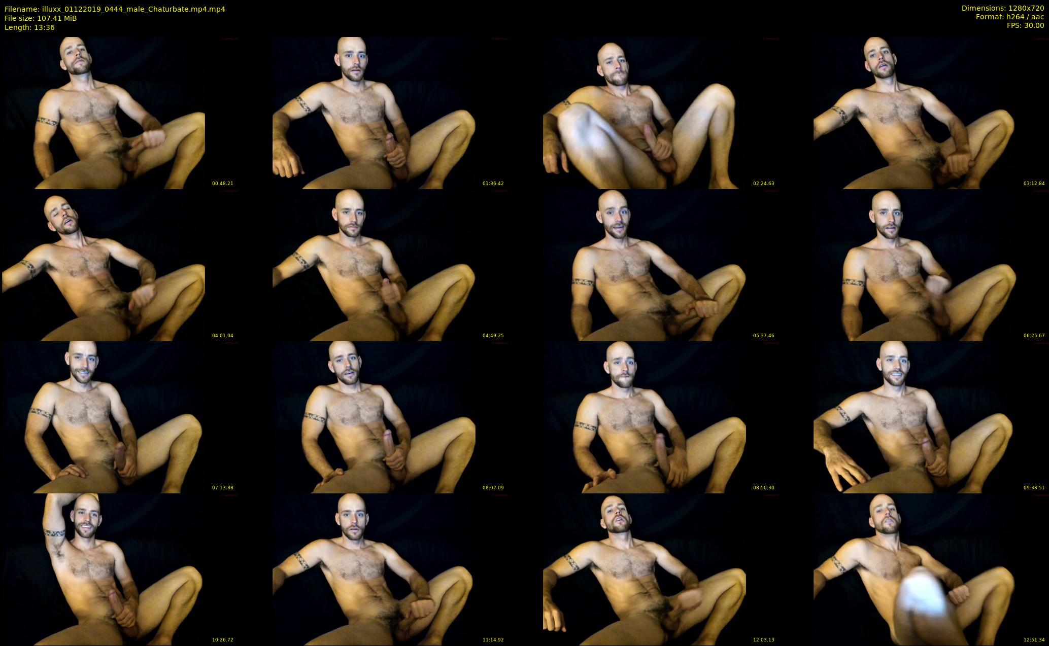 illuxx — 14 minute Chaturbate male cam show recording, 720p, Dec 1, 2019