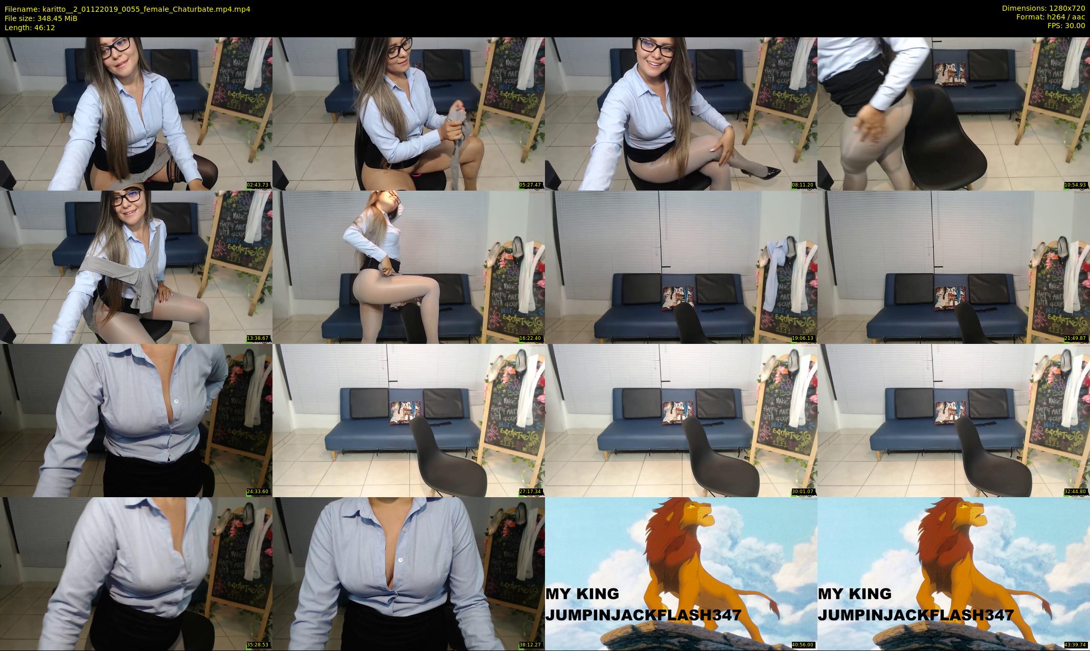 karitto__2 — 47 minute Chaturbate female cam show recording, 720p, Dec 1, 2019