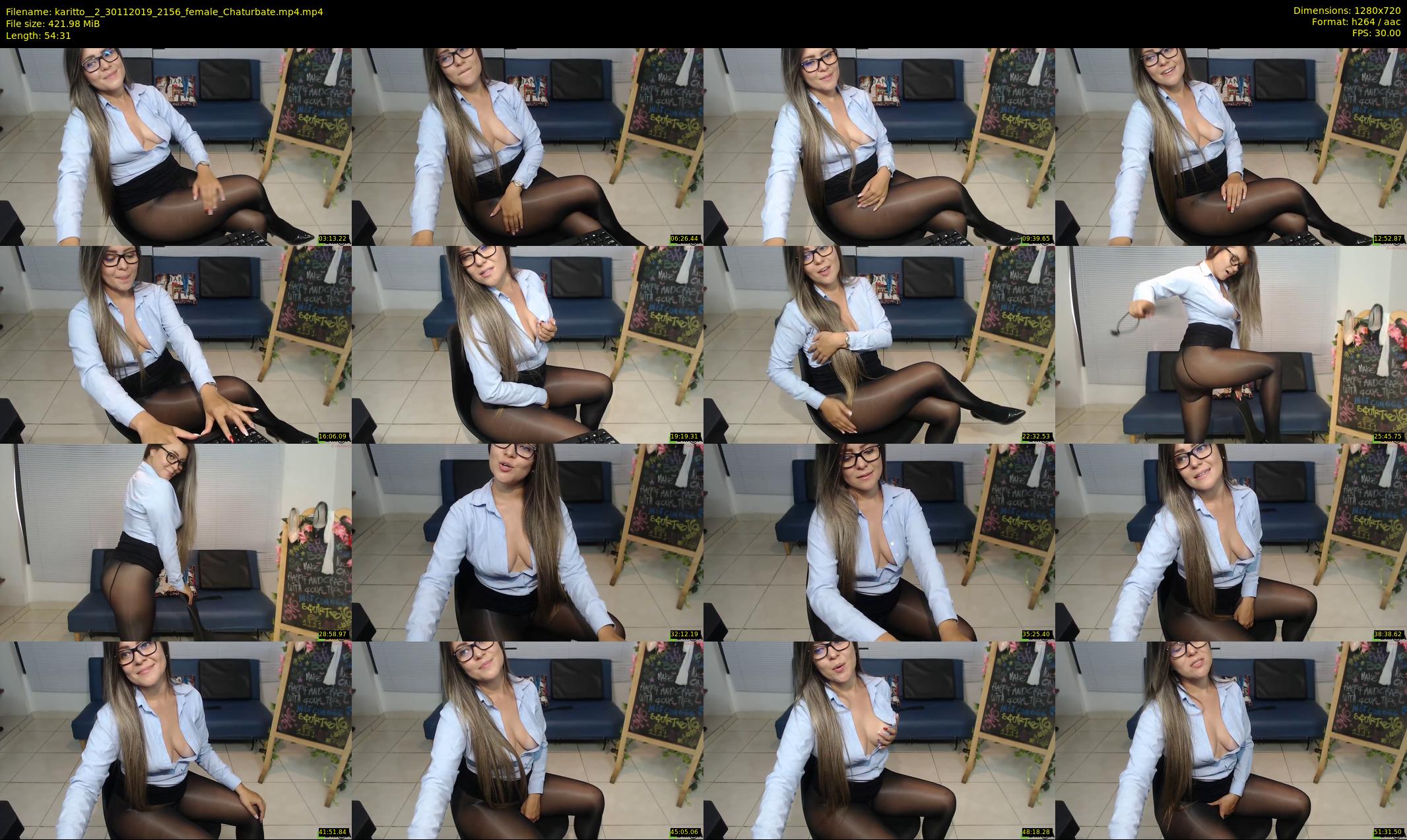 karitto__2 — 55 minute Chaturbate female cam show recording, 720p, Nov 30, 2019