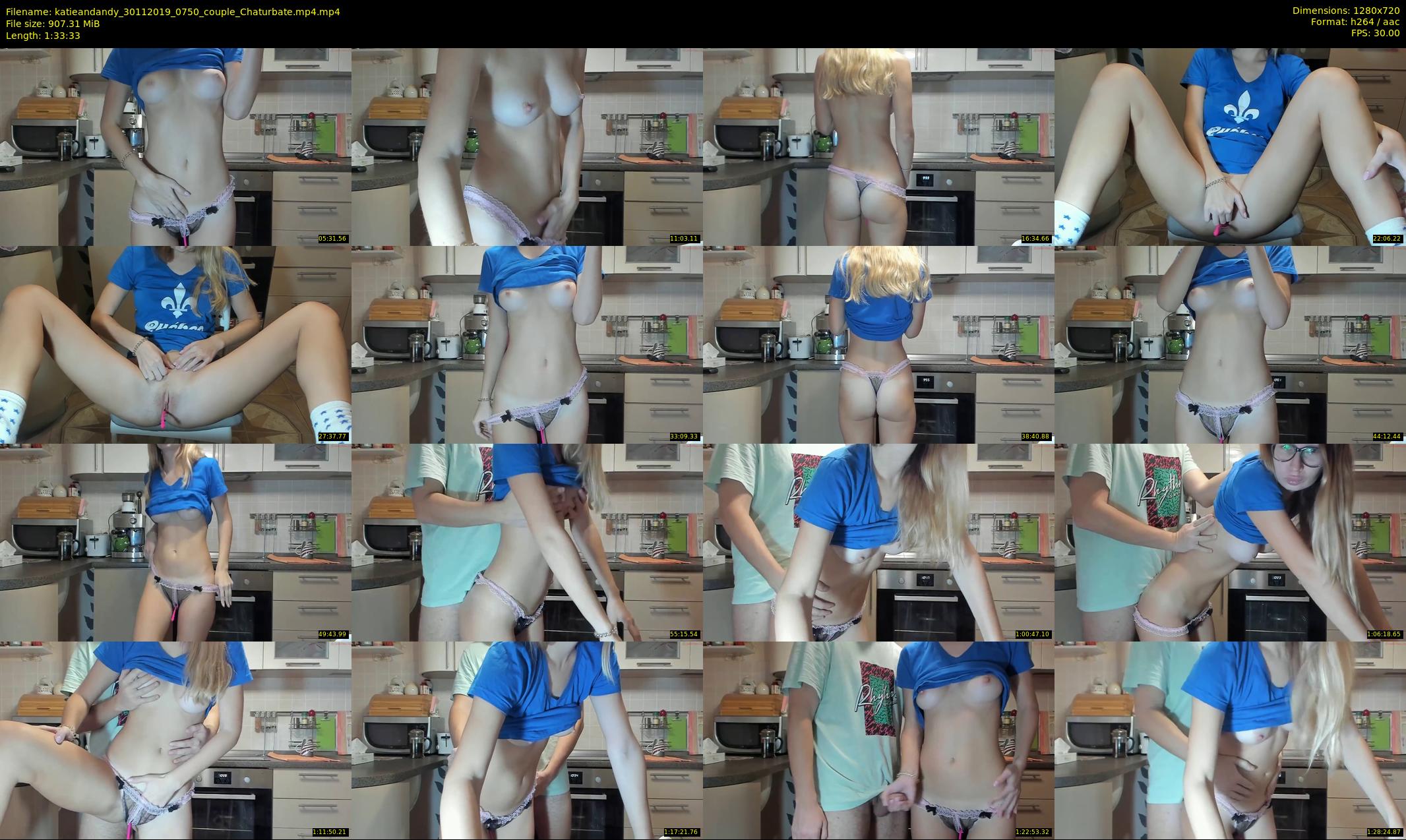 katieandandy — 94 minute Chaturbate female cam show recording, 720p, Nov 30, 2019