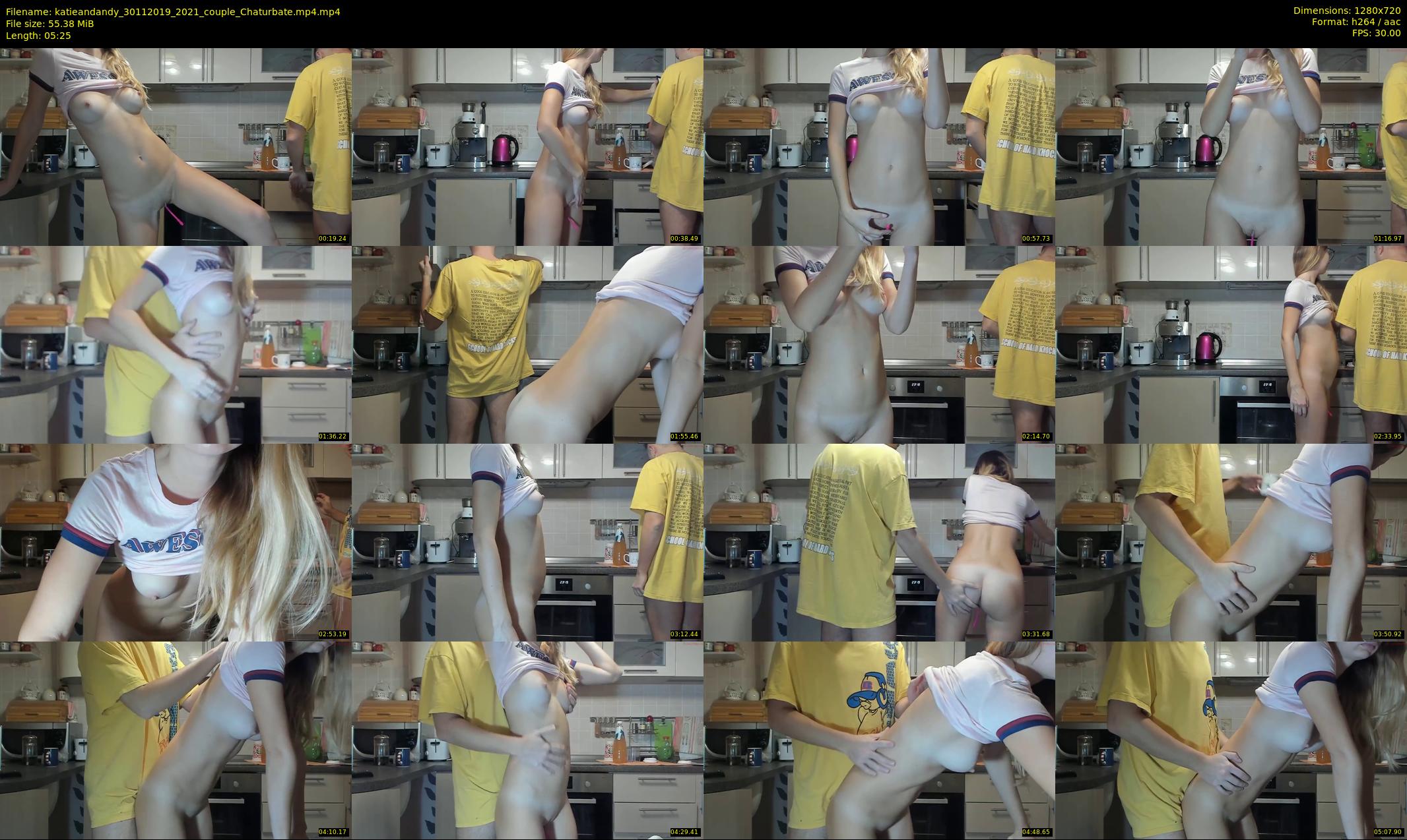 katieandandy — 6 minute Chaturbate female cam show recording, 720p, Nov 30, 2019