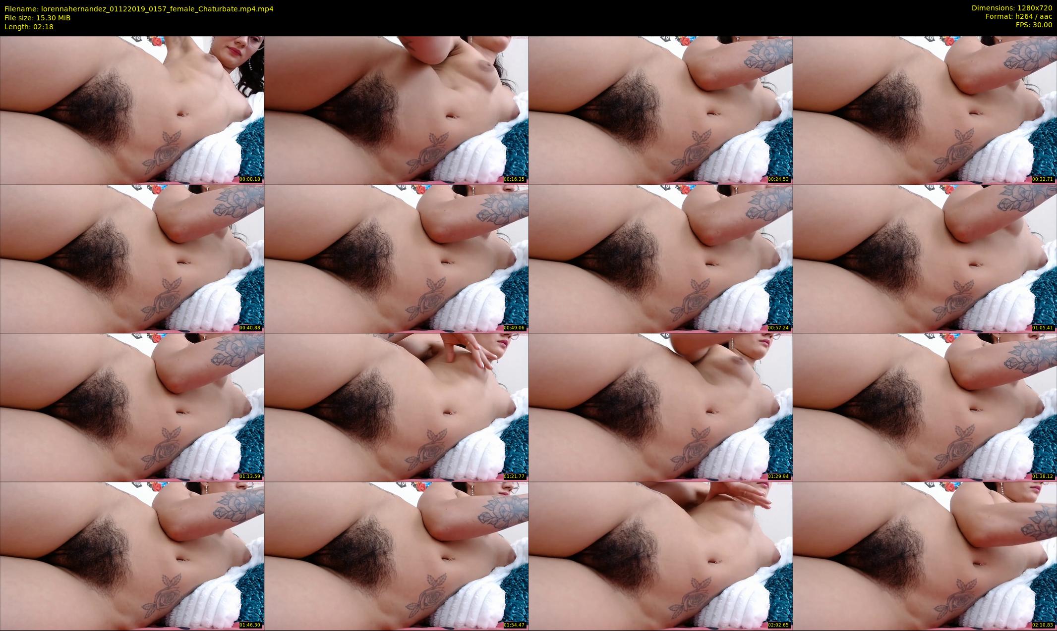 lorennahernandez — 3 minute Chaturbate female cam show recording, 720p, Dec 1, 2019