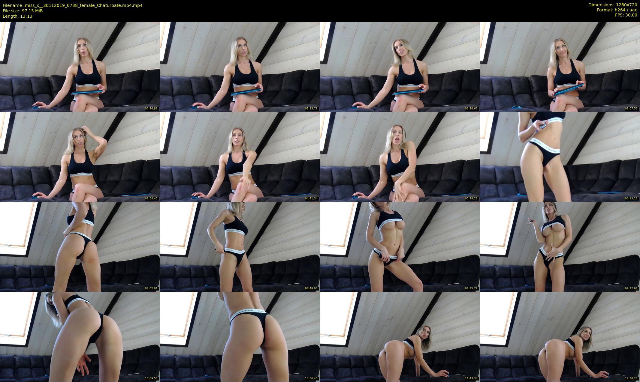 miss_x_ — 14 minute Chaturbate female cam show recording, 720p, Nov 30, 2019