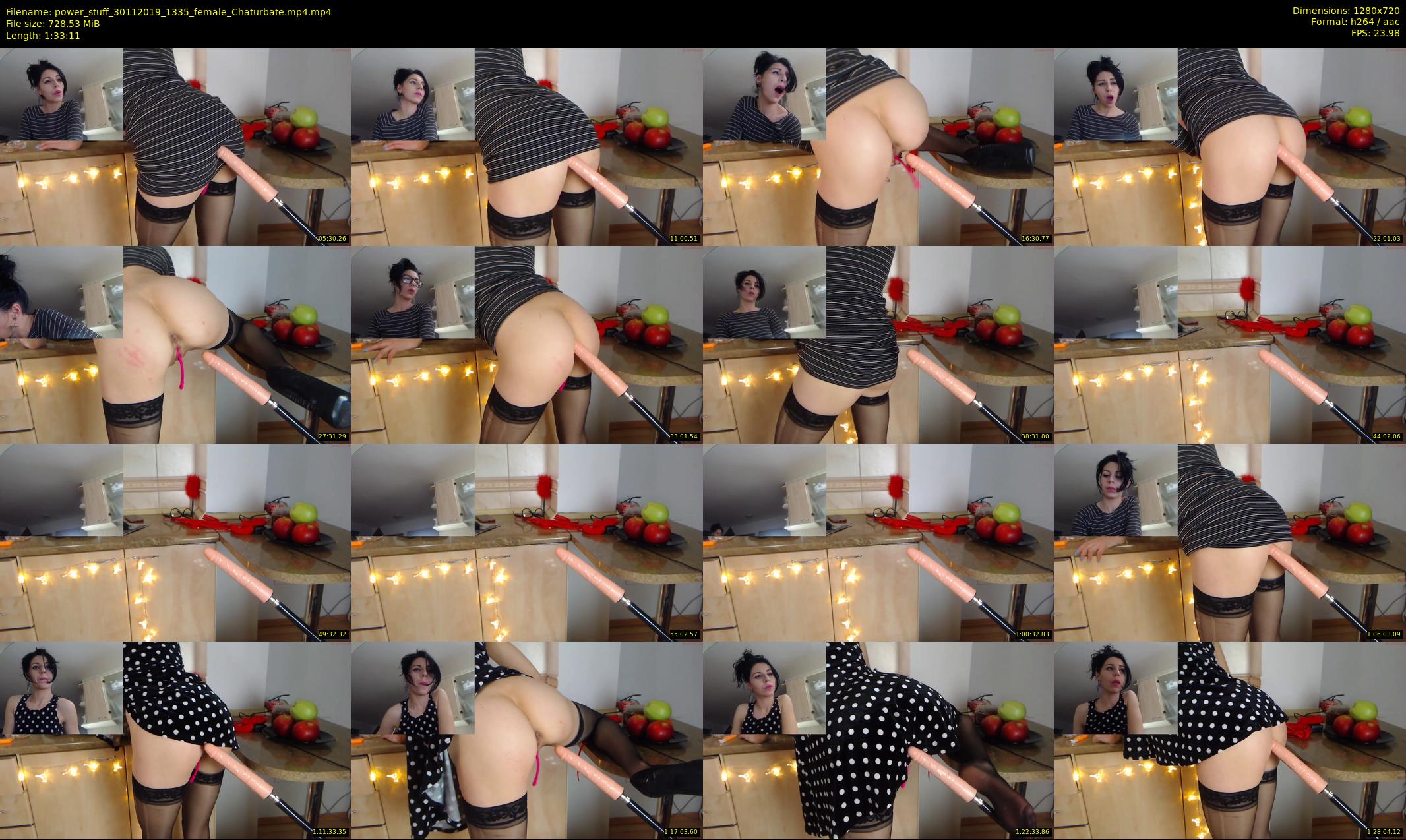 power_stuff — 94 minute Chaturbate female cam show recording, 720p, Nov 30, 2019
