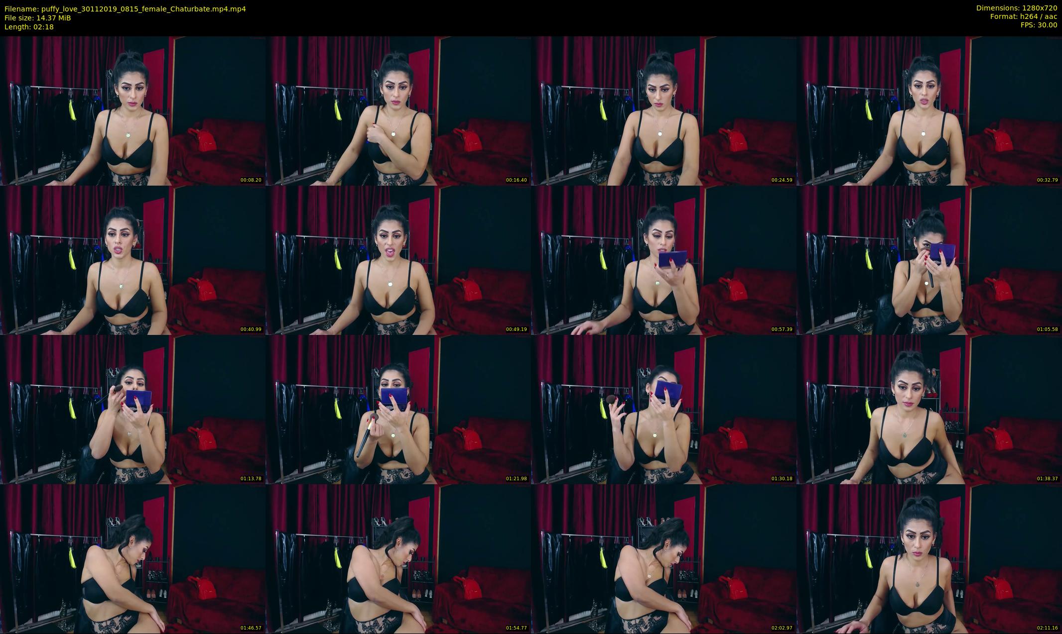 puffy_love — 3 minute Chaturbate female cam show recording, 720p, Nov 30, 2019