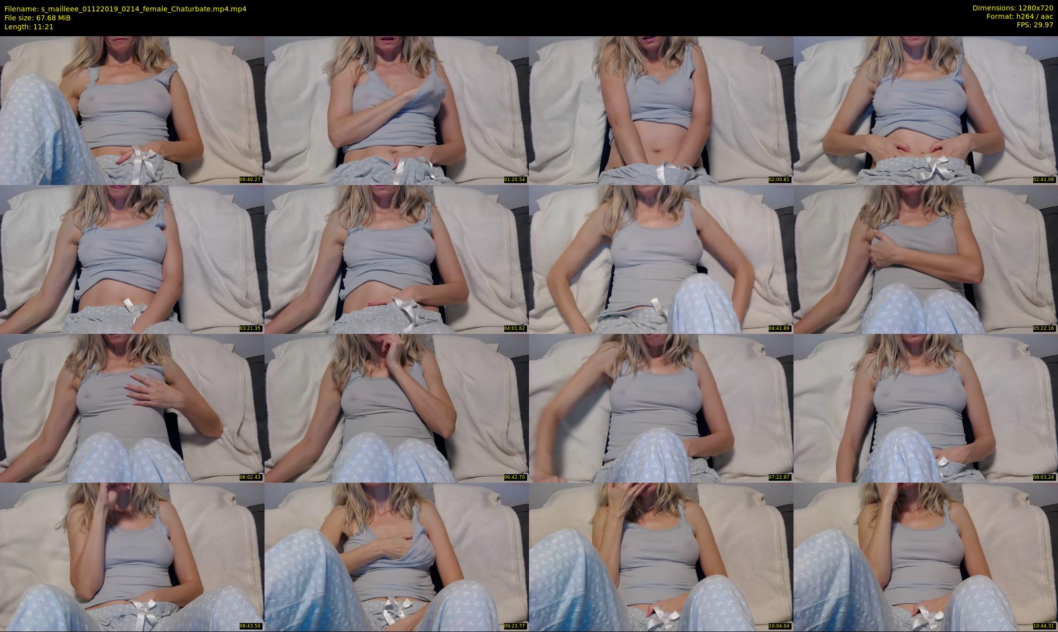 s_mailleee — 12 minute Chaturbate female cam show recording, 720p, Dec 1, 2019