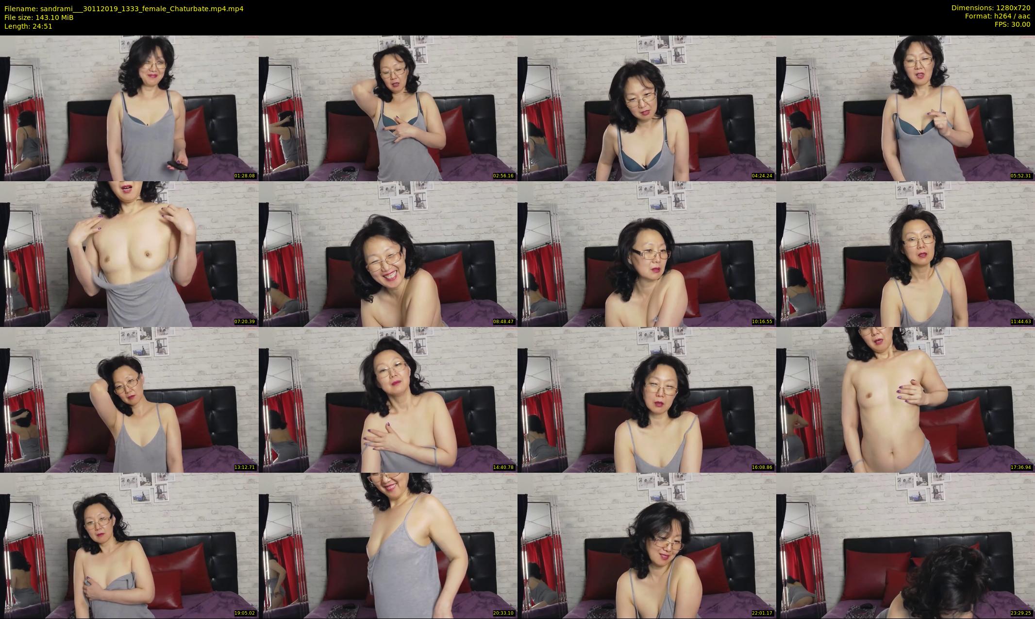 sandrami__ — 25 minute Chaturbate female cam show recording, 720p, Nov 30, 2019