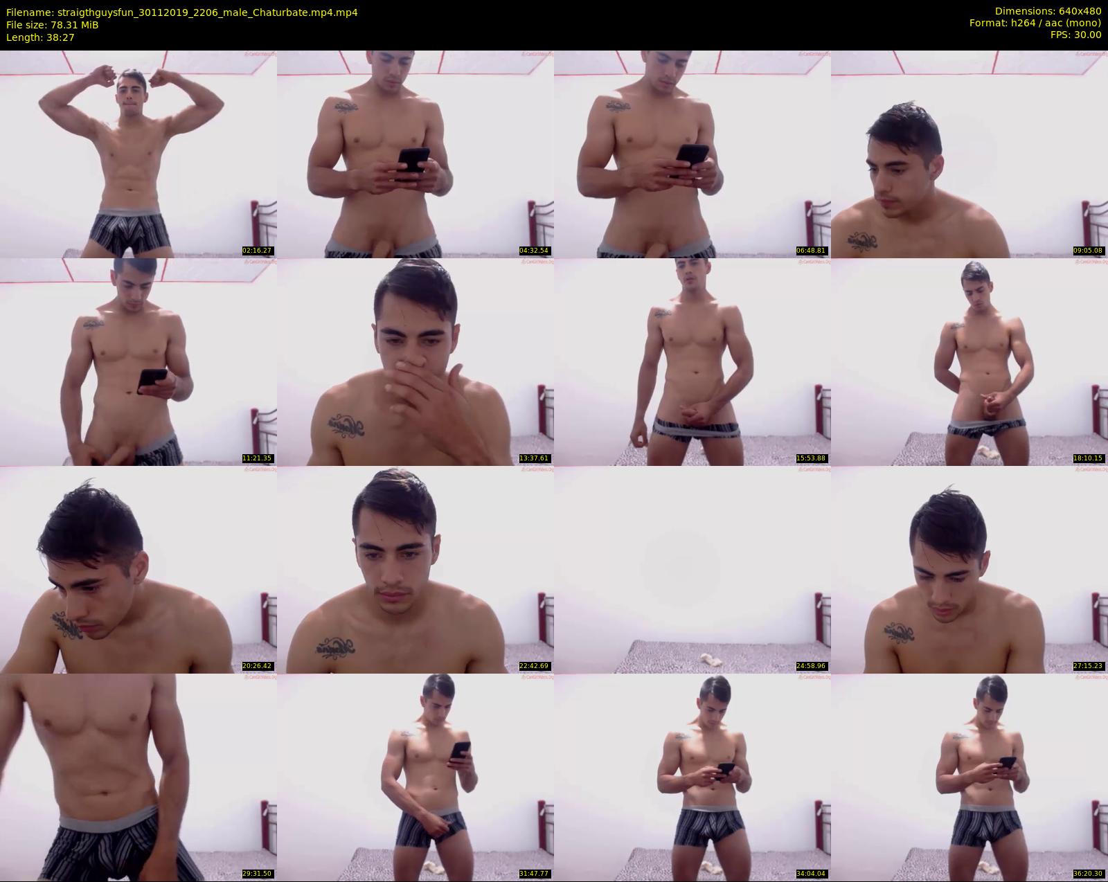 straigthguysfun — 39 minute Chaturbate male cam show recording, 480p, Nov 30, 2019
