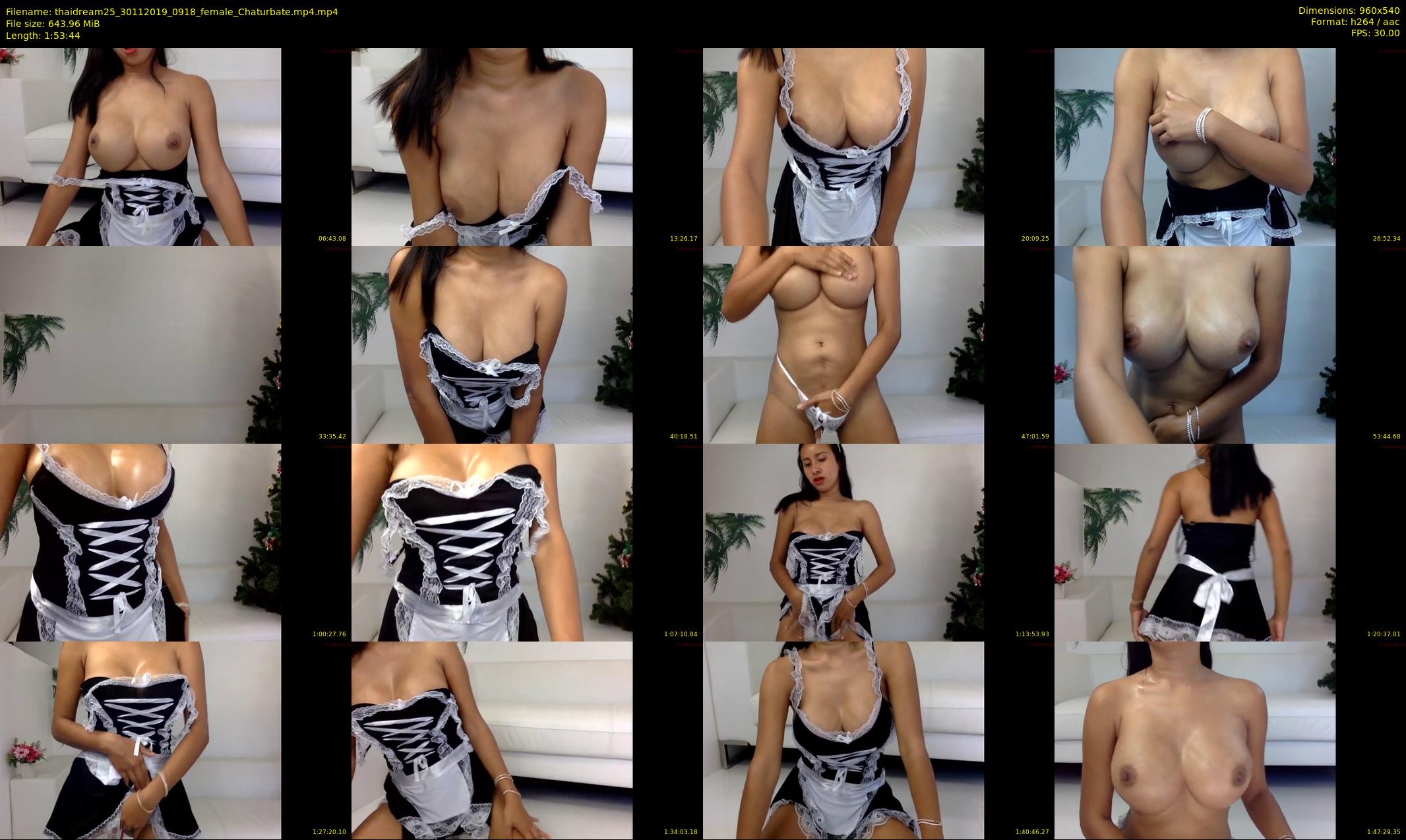thaidream25 — 114 minute Chaturbate female cam show recording, 480p, Nov 30, 2019