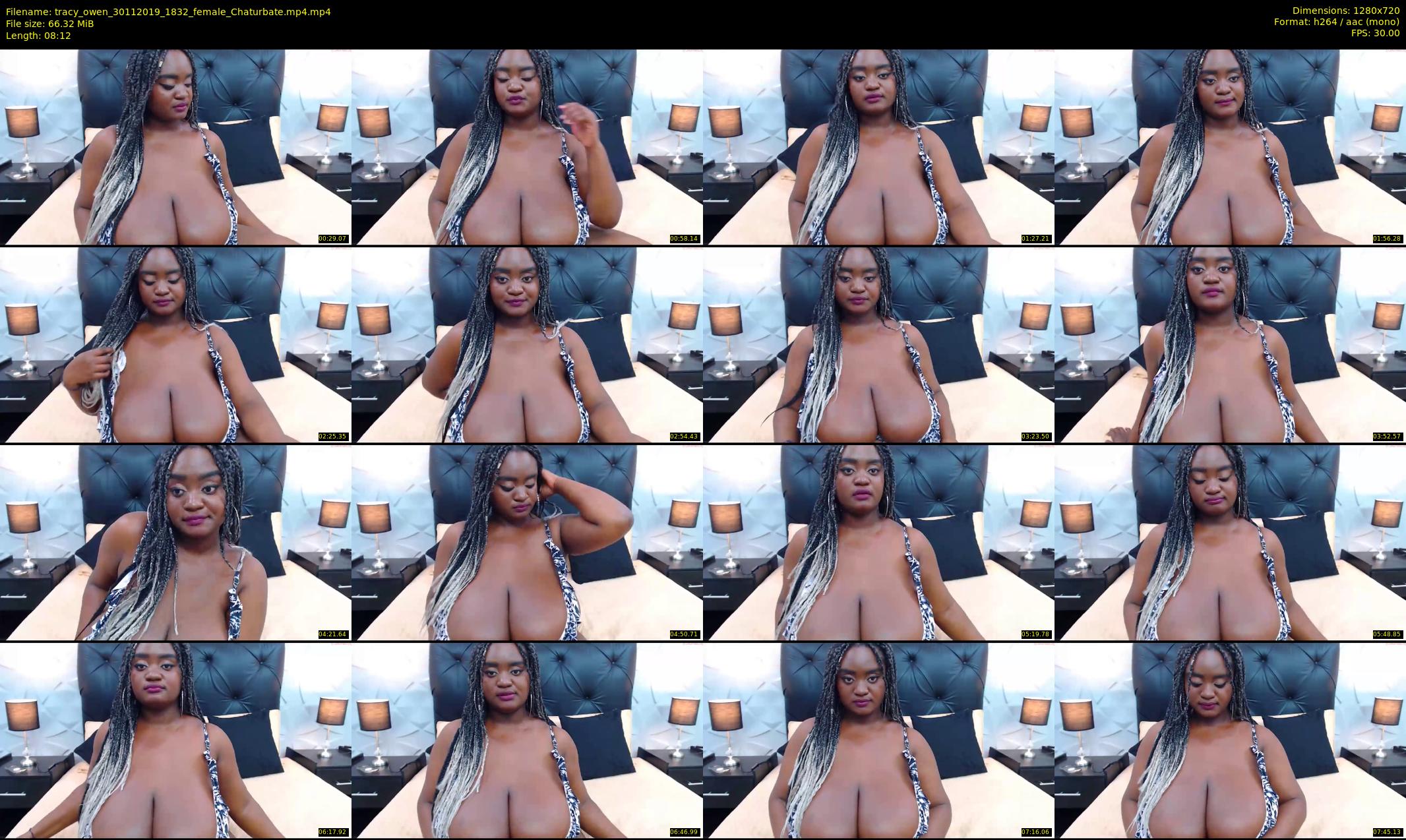 tracy_owen — 9 minute Chaturbate female cam show recording, 720p, Nov 30, 2019