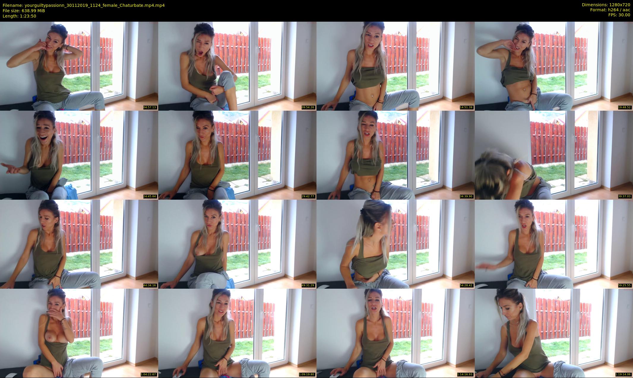 yourguiltypassionn — 84 minute Chaturbate female cam show recording, 720p, Nov 30, 2019