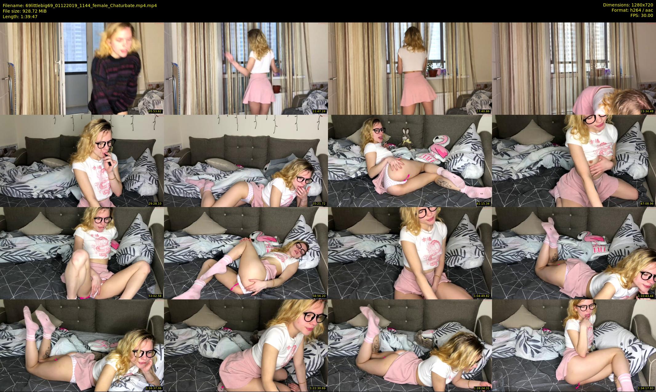 69littlebig69 — 100 minute Chaturbate couple cam show recording, 720p, Dec 1, 2019