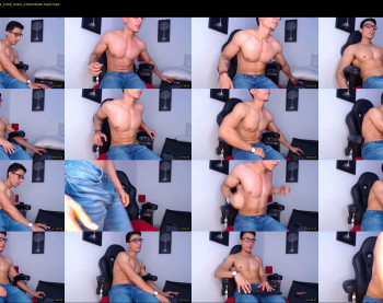 aaronmagnum — 23 minute Chaturbate male cam show recording, 720p, Dec 1, 2019