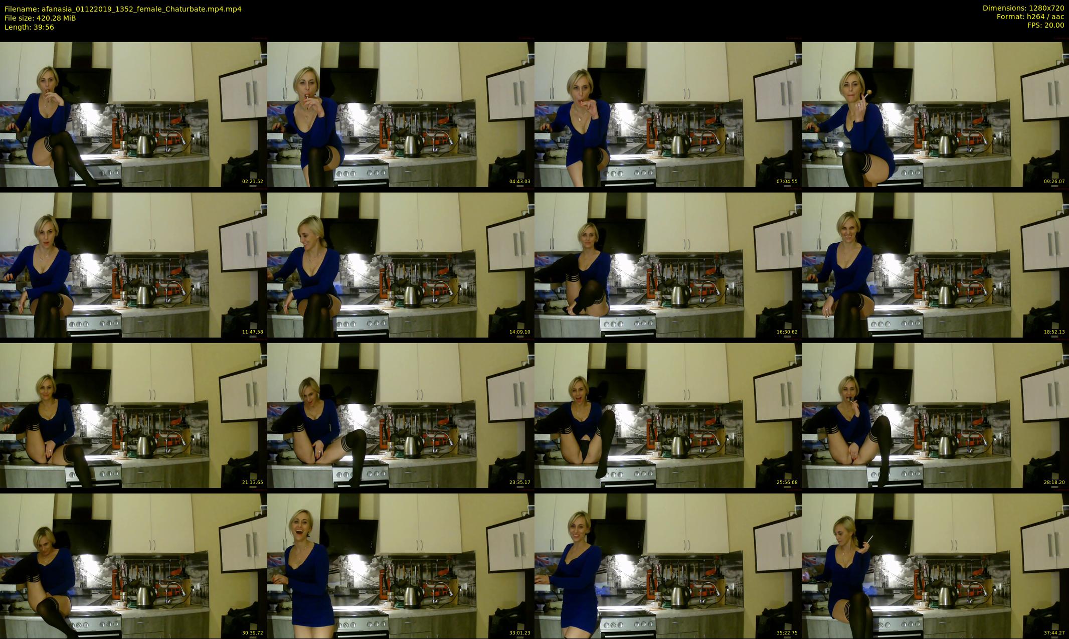 afanasia — 40 minute Chaturbate female cam show recording, 720p, Dec 1, 2019