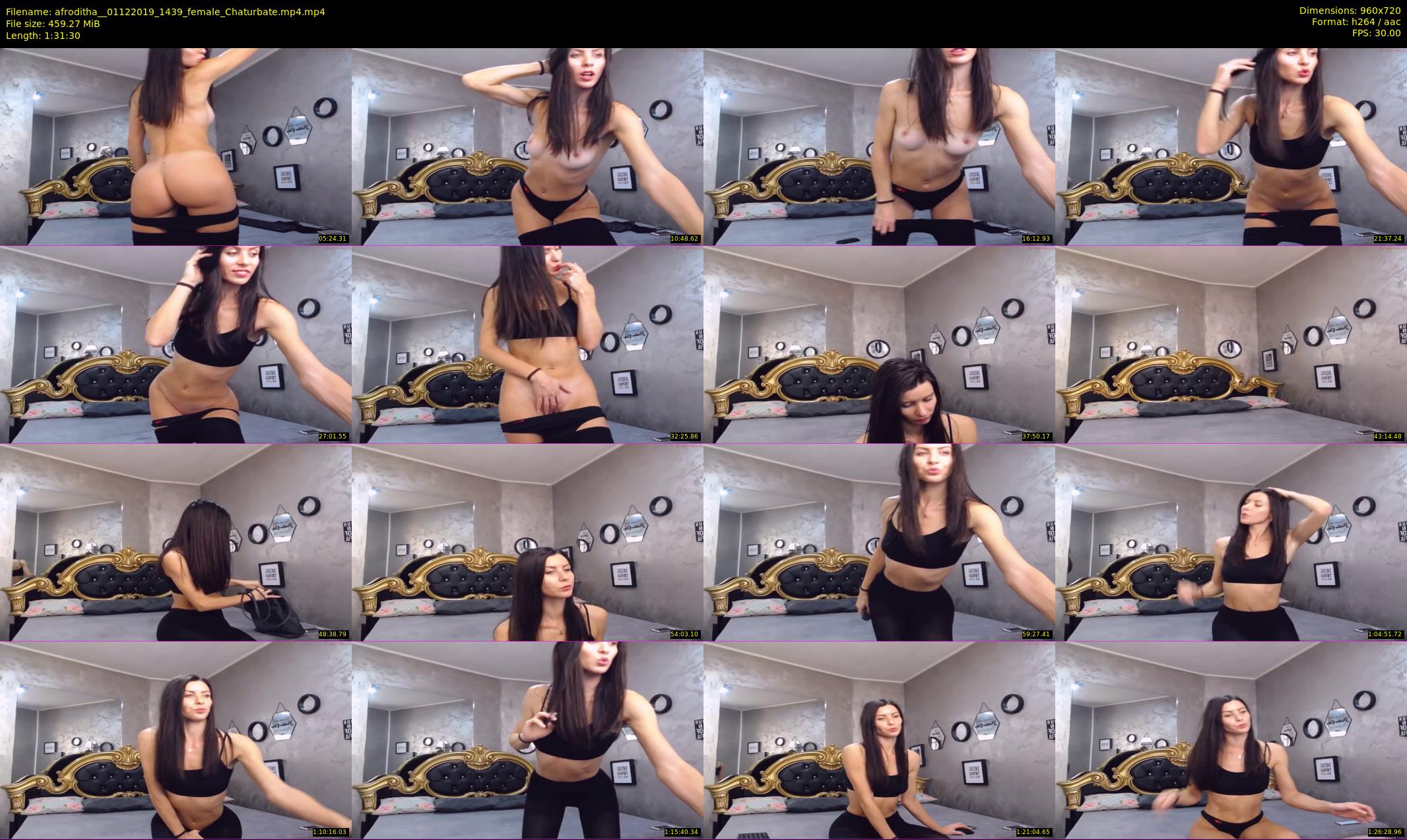 afroditha_ — 92 minute Chaturbate female cam show recording, 720p, Dec 1, 2019