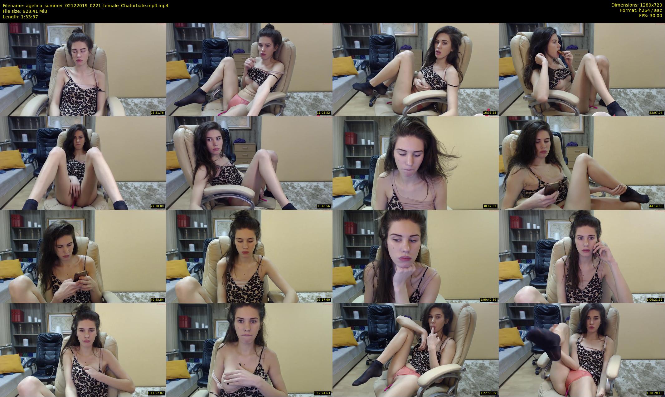 agelina_summer — 94 minute Chaturbate female cam show recording, 720p, Dec 2, 2019