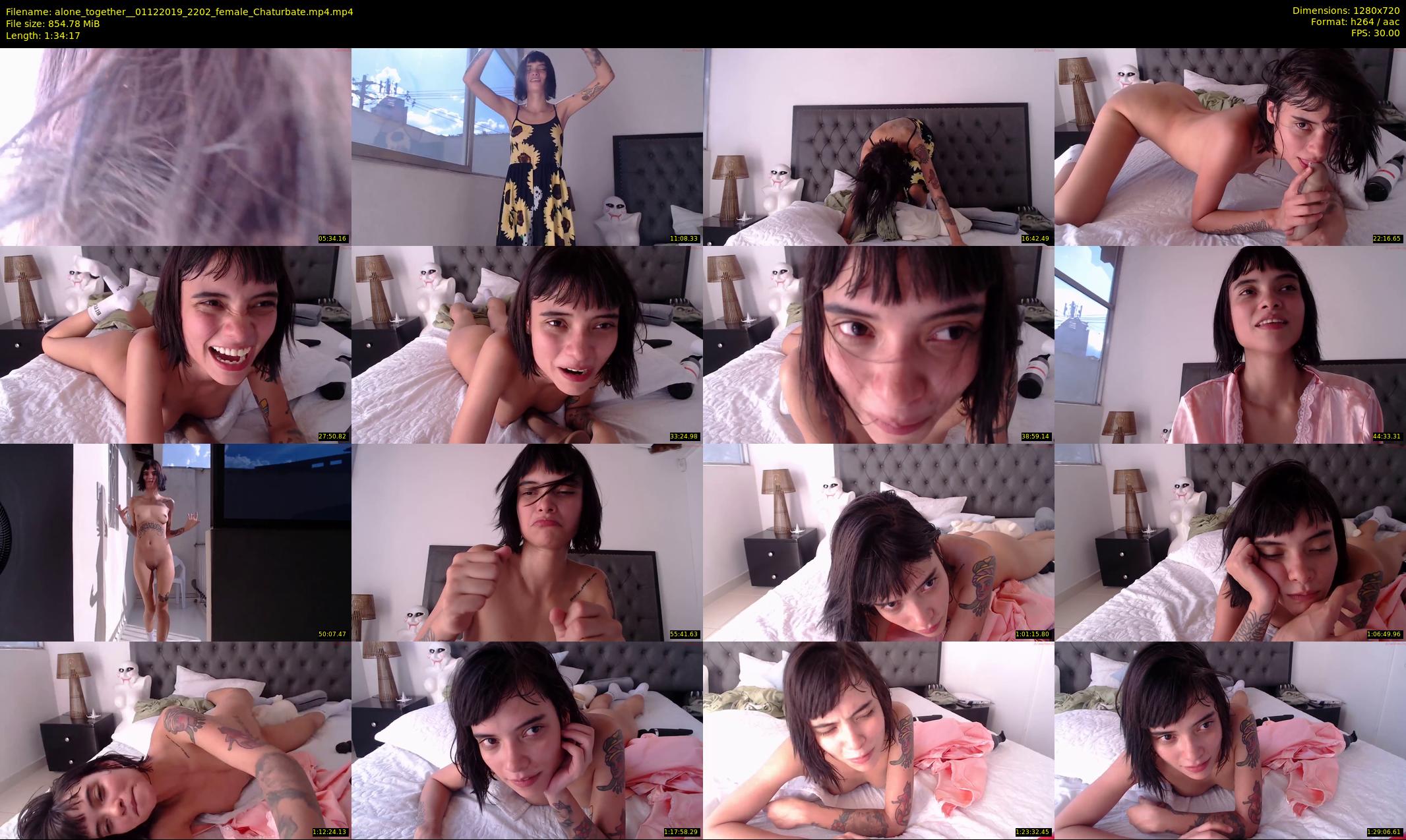 alone_together_ — 95 minute Chaturbate female cam show recording, 720p, Dec 1, 2019