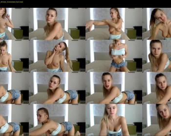 belka22 — 8 minute Chaturbate female cam show recording, 720p, Dec 2, 2019