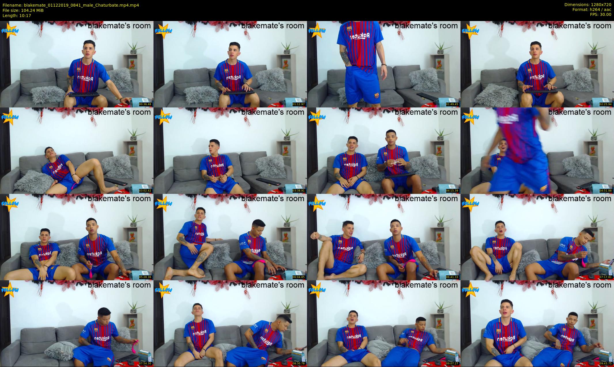 blakemate — 11 minute Chaturbate male cam show recording, 720p, Dec 1, 2019