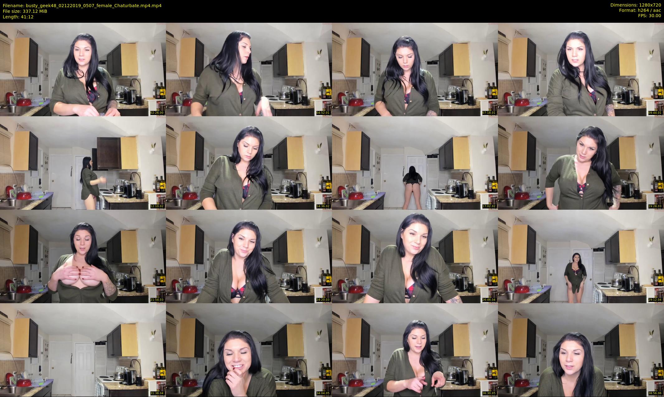 busty_geek48 — 42 minute Chaturbate female cam show recording, 720p, Dec 2, 2019