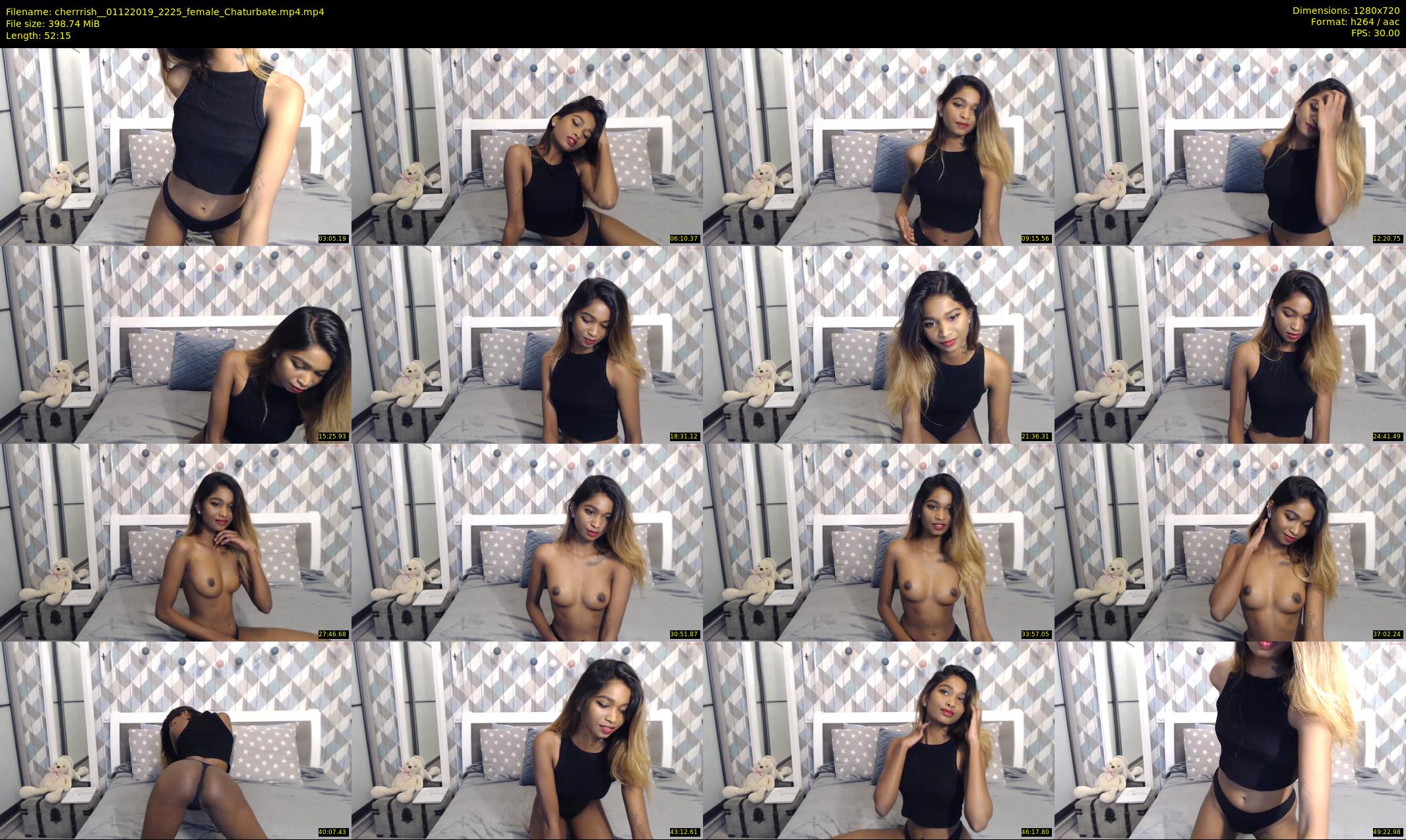 cherrrish_ — 53 minute Chaturbate female cam show recording, 720p, Dec 1, 2019