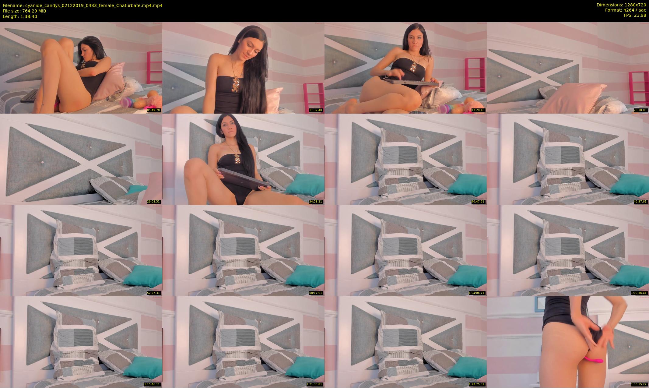 cyanide_candys — 99 minute Chaturbate female cam show recording, 720p, Dec 2, 2019